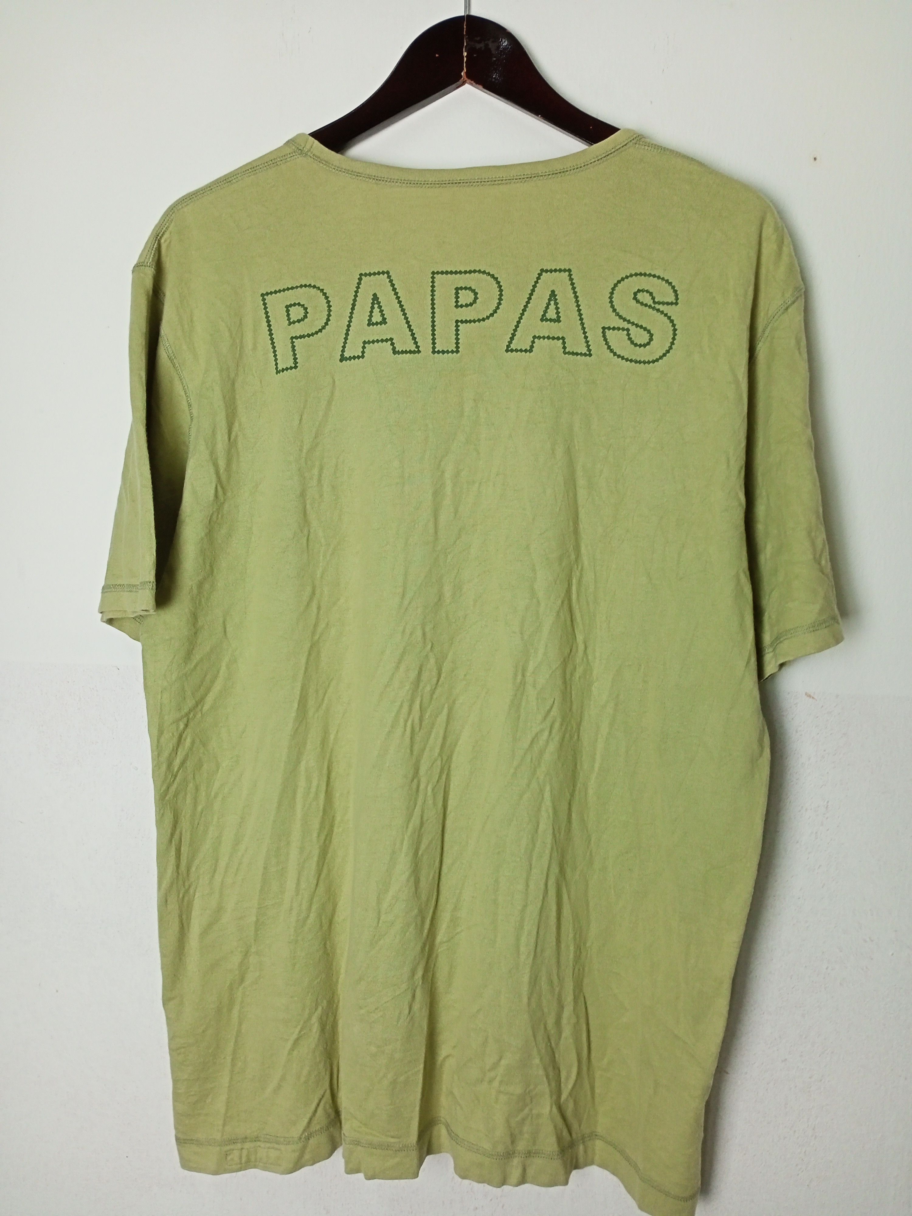 Japanese Brand × Vintage PAPAS Tokyo Japan T- shirt Size US L / EU 52-54 / 3 - 2 Thumbnail