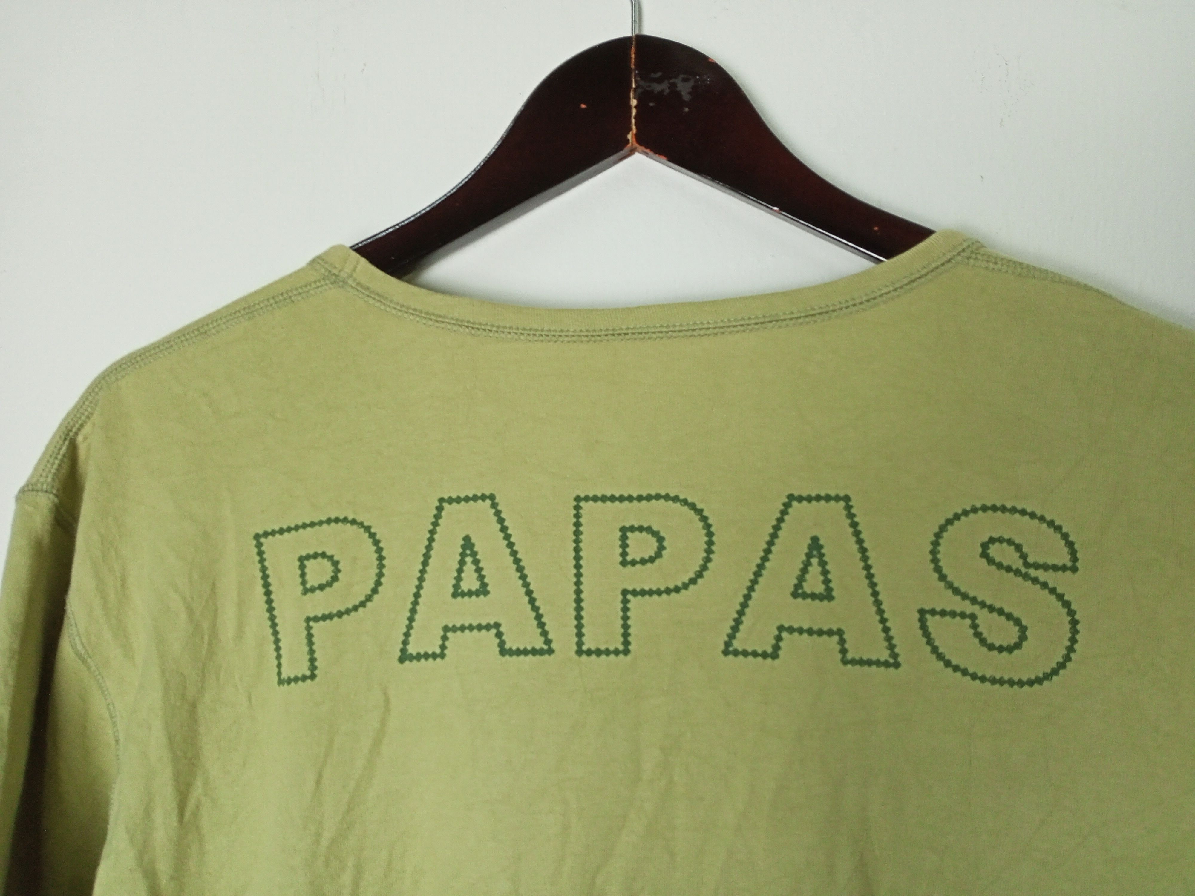 Japanese Brand × Vintage PAPAS Tokyo Japan T- shirt Size US L / EU 52-54 / 3 - 4 Thumbnail