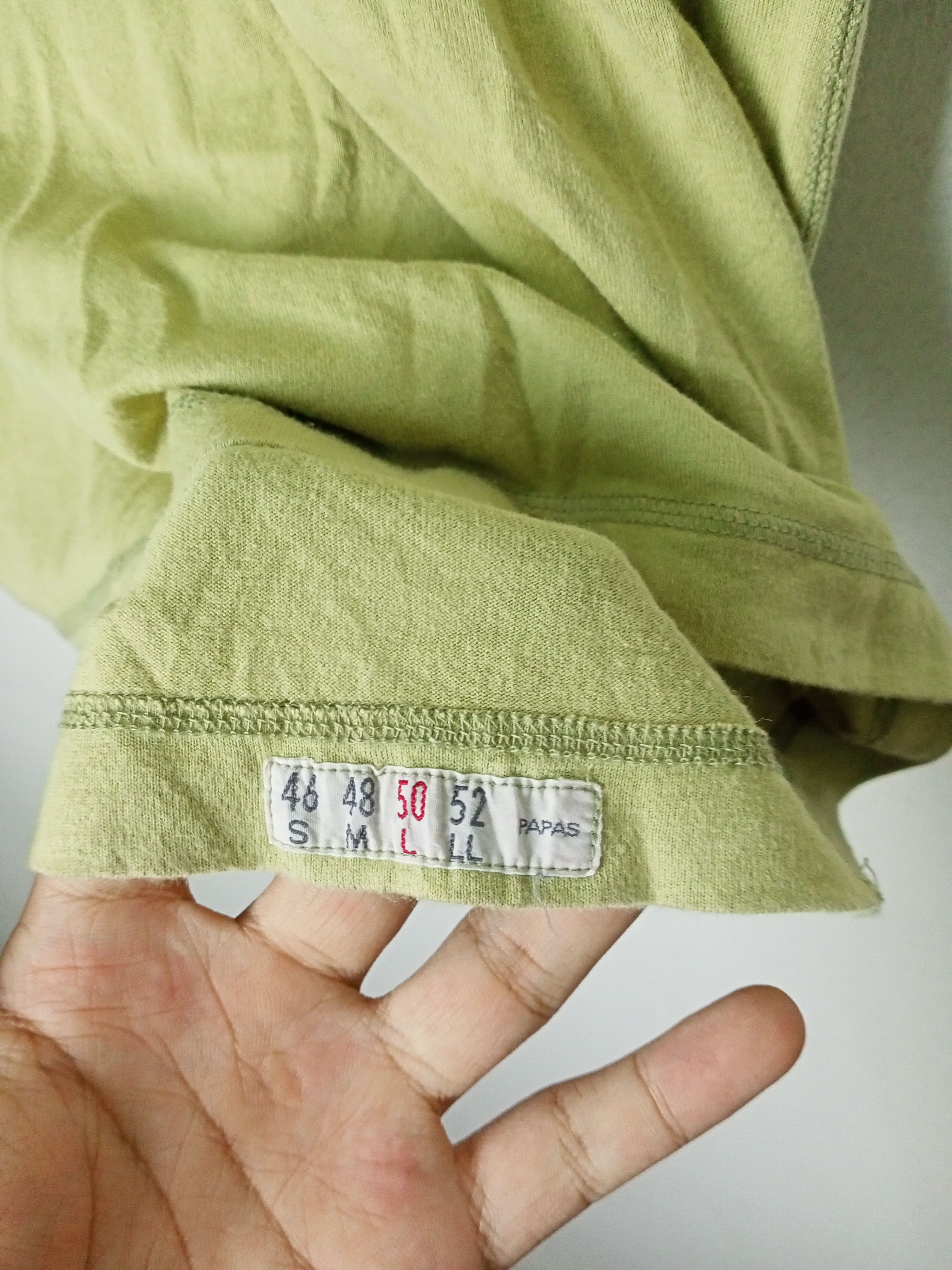 Japanese Brand × Vintage PAPAS Tokyo Japan T- shirt Size US L / EU 52-54 / 3 - 7 Thumbnail