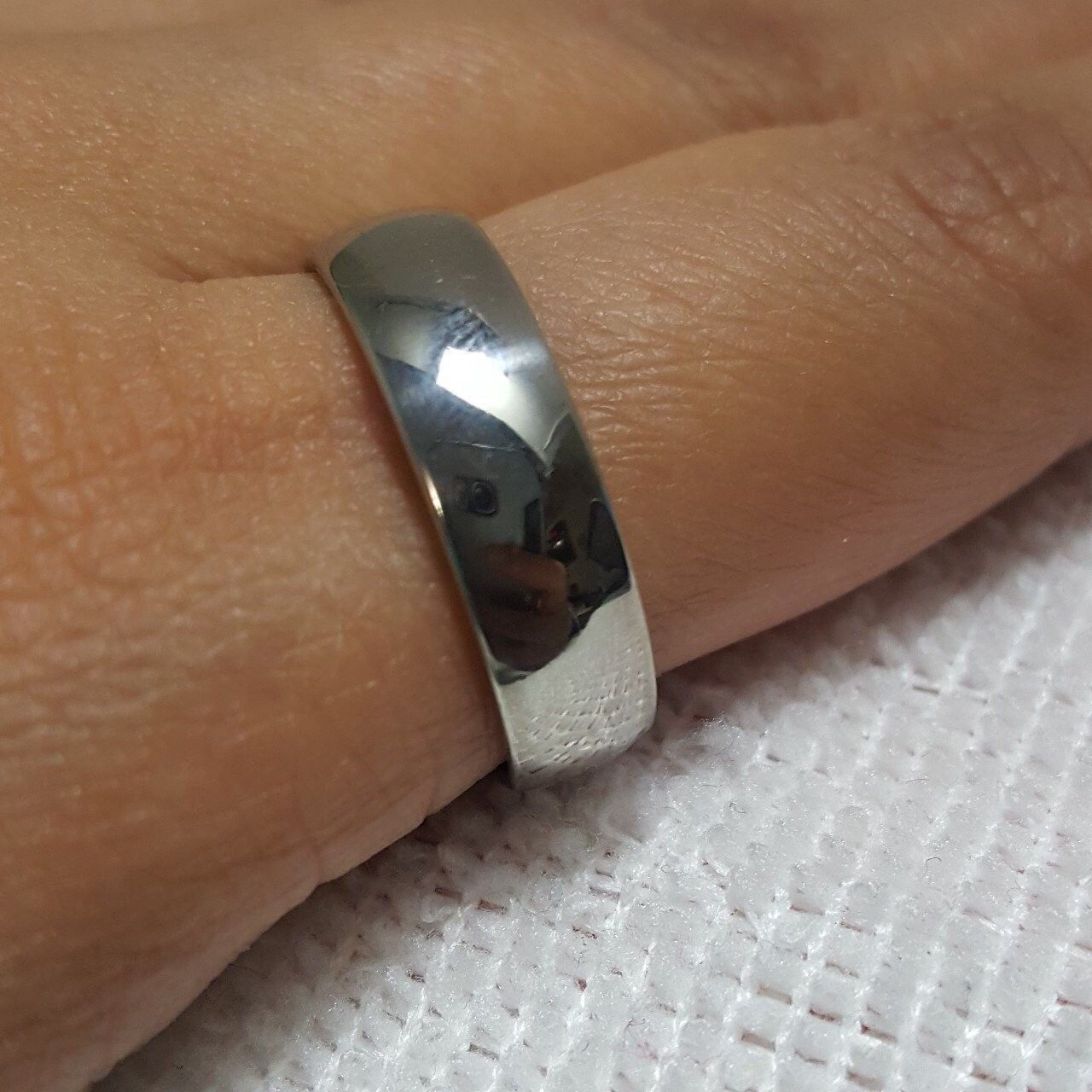 Jewelry Silver Cool Besic Ring Size - 9- RGN-431 Size ONE SIZE - 2 Thumbnail