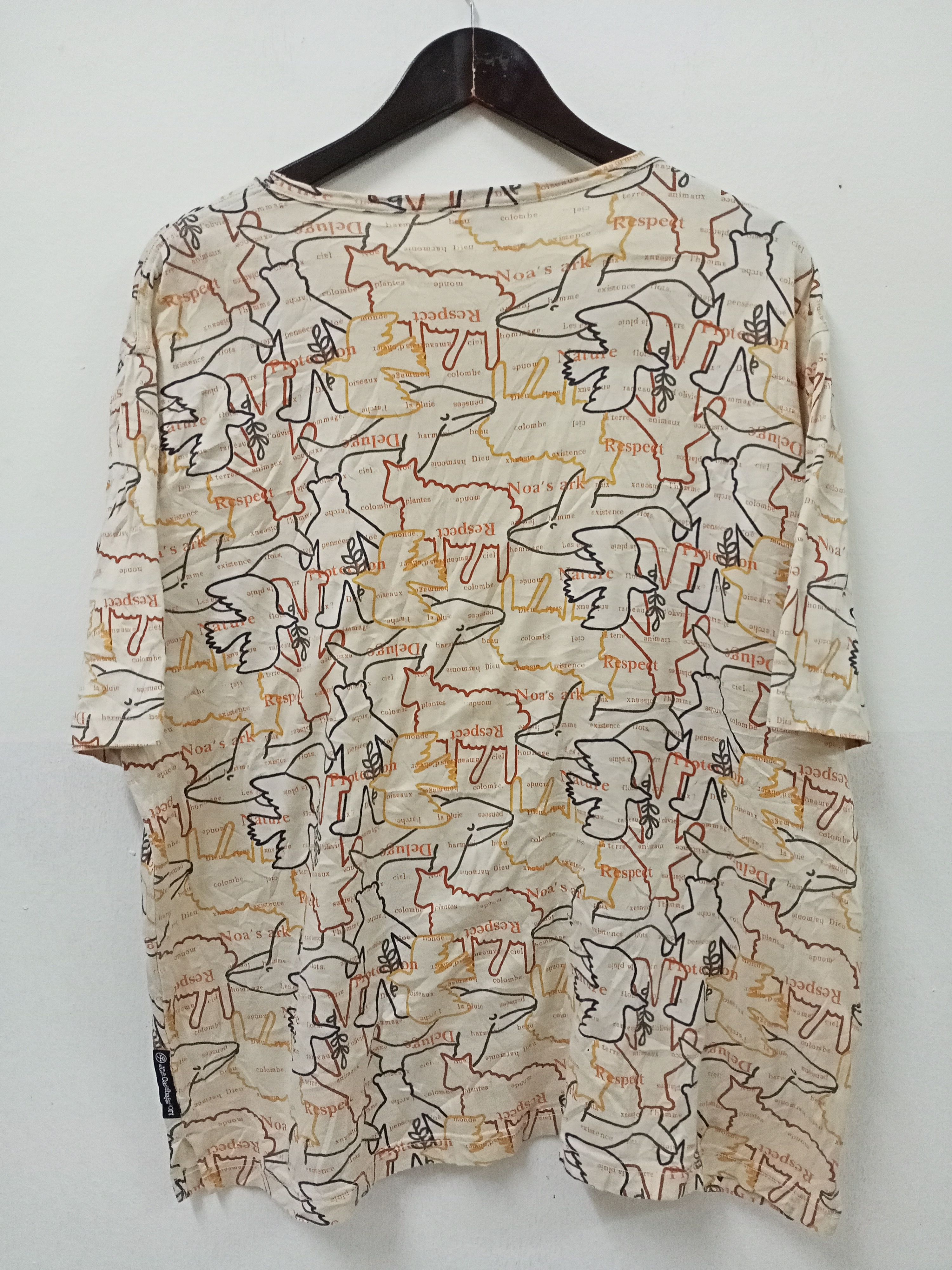 Jean Charles De Castelbajac Jean Chales De Castelbajac Animal Overprint Tee Size US XL / EU 56 / 4 - 2 Thumbnail