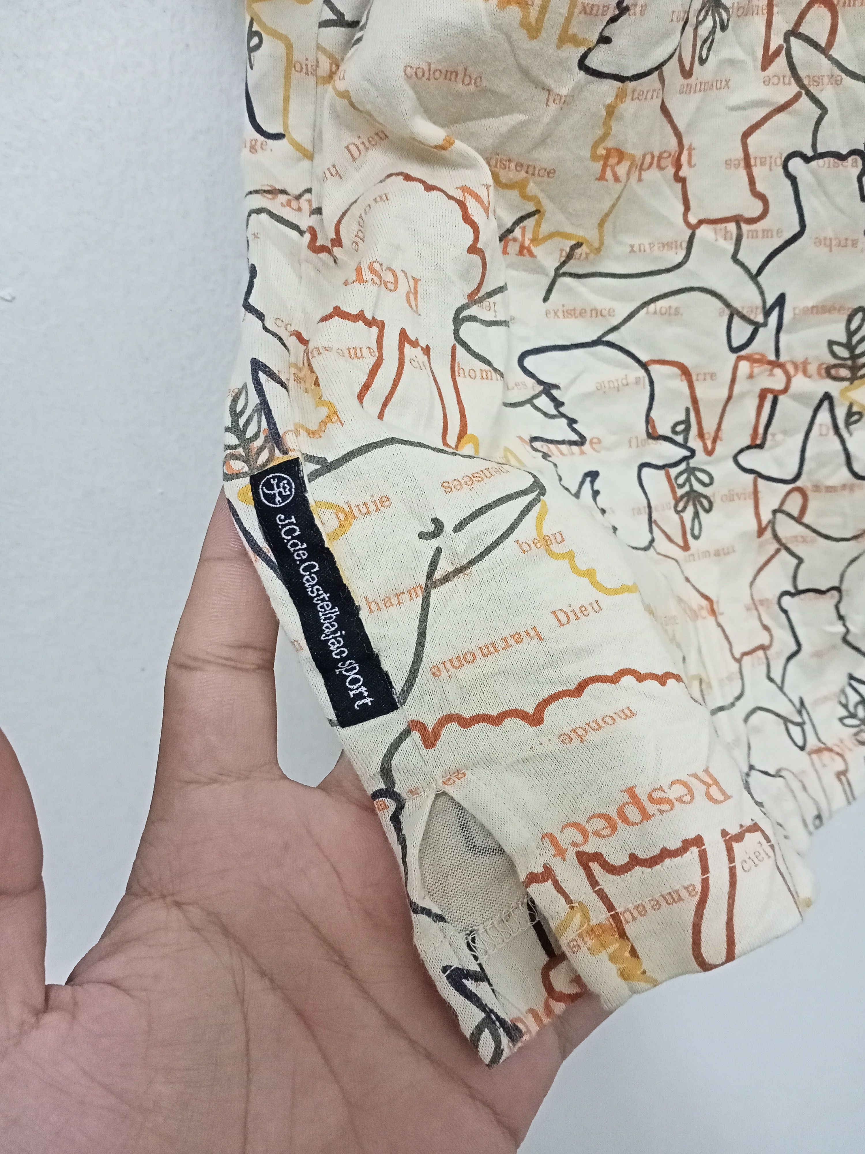 Jean Charles De Castelbajac Jean Chales De Castelbajac Animal Overprint Tee Size US XL / EU 56 / 4 - 4 Thumbnail