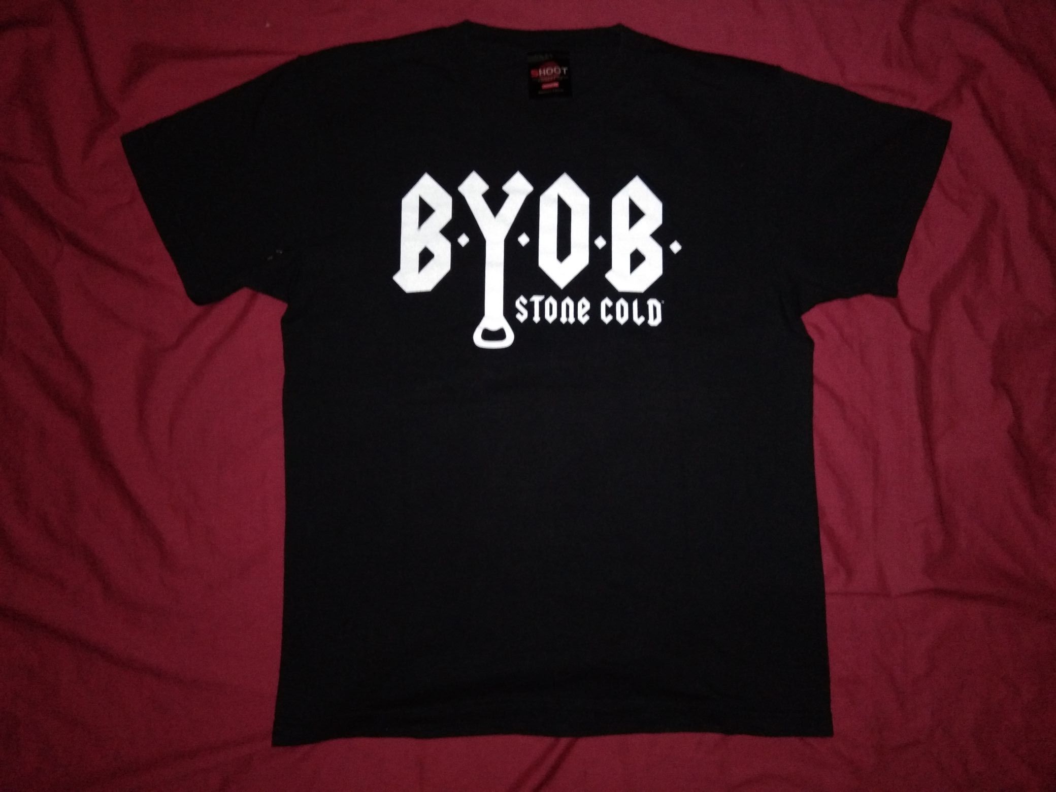 Vintage VTG Y2K WWE 2005 Stone Cold Steve Austin BYOB wrestling Size US M / EU 48-50 / 2 - 2 Thumbnail