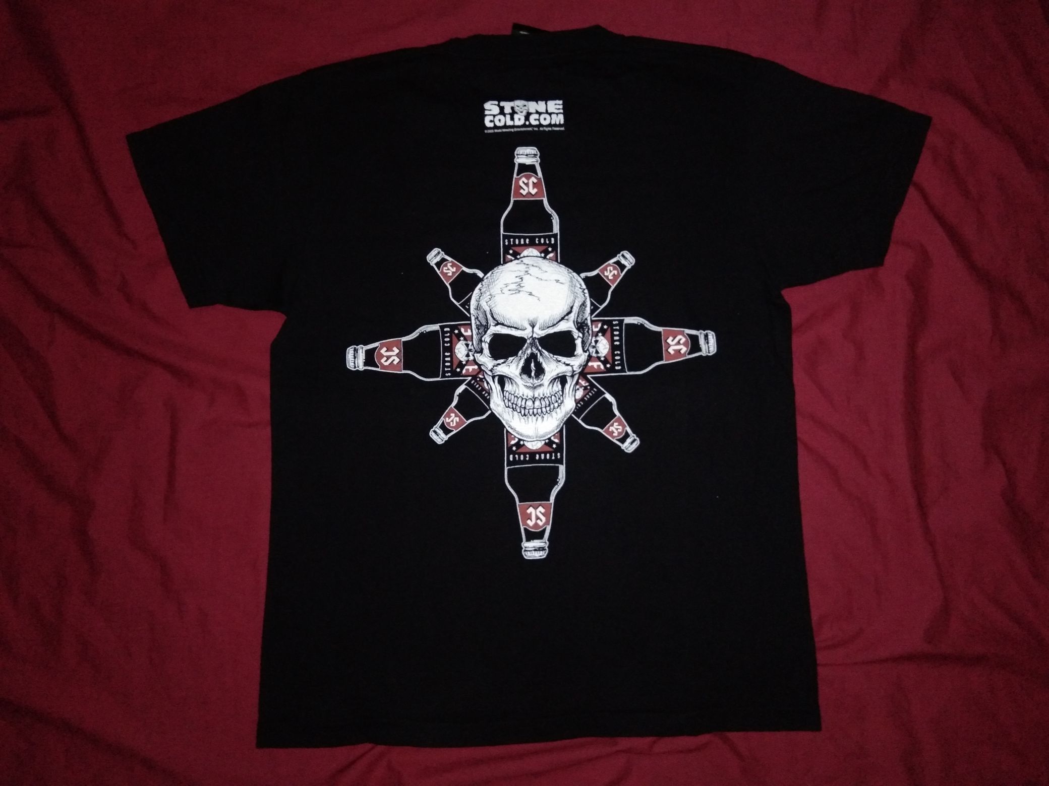 Vintage VTG Y2K WWE 2005 Stone Cold Steve Austin BYOB wrestling Size US M / EU 48-50 / 2 - 3 Thumbnail
