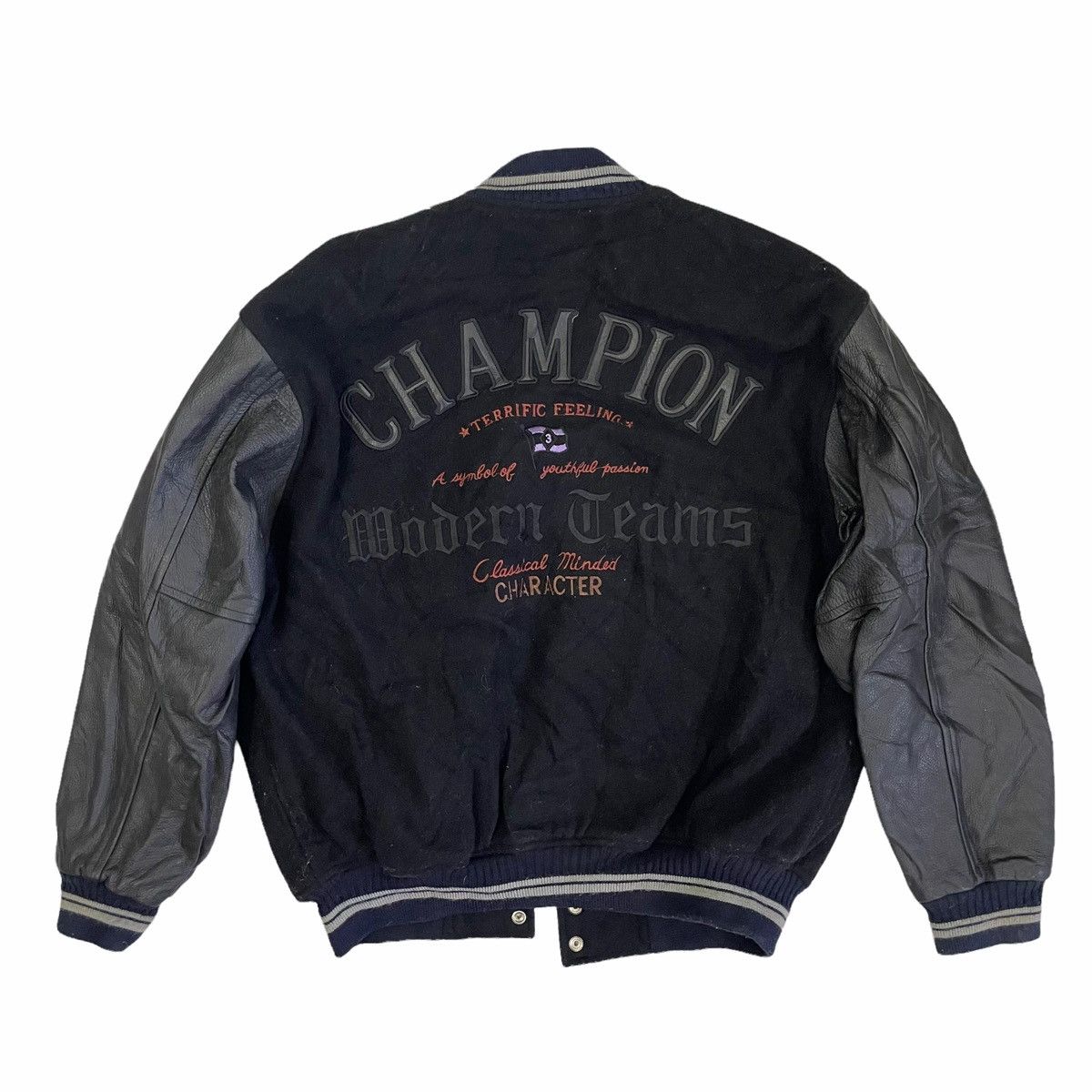 Vintage 💥Vintage Dorme Lson Champion Varsity Jacket Size US L / EU 52-54 / 3 - 1 Thumbnail