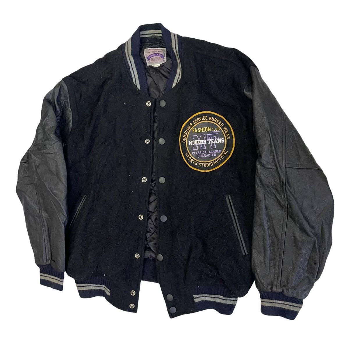 Vintage 💥Vintage Dorme Lson Champion Varsity Jacket Size US L / EU 52-54 / 3 - 3 Thumbnail