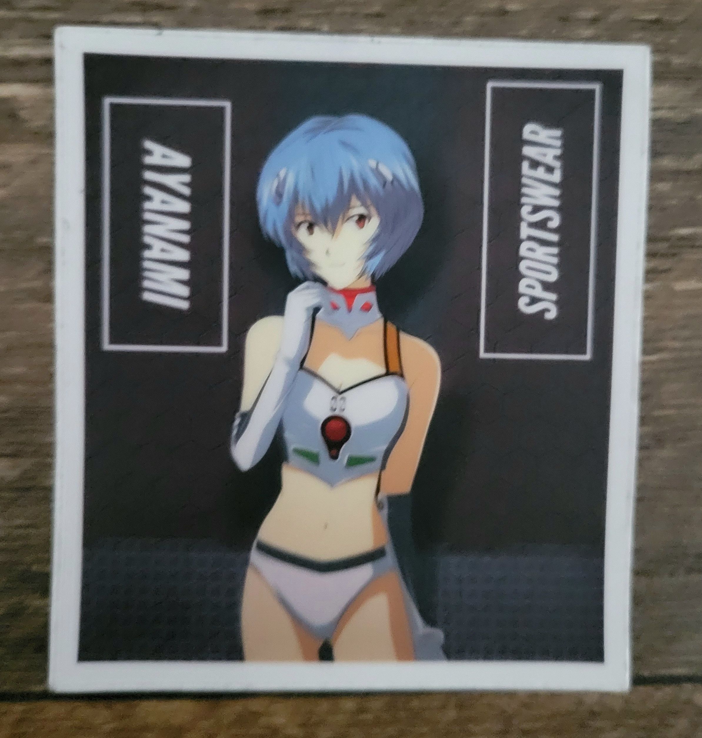 Anime Ayanami Sportswear Sticker Size ONE SIZE - 1 Preview