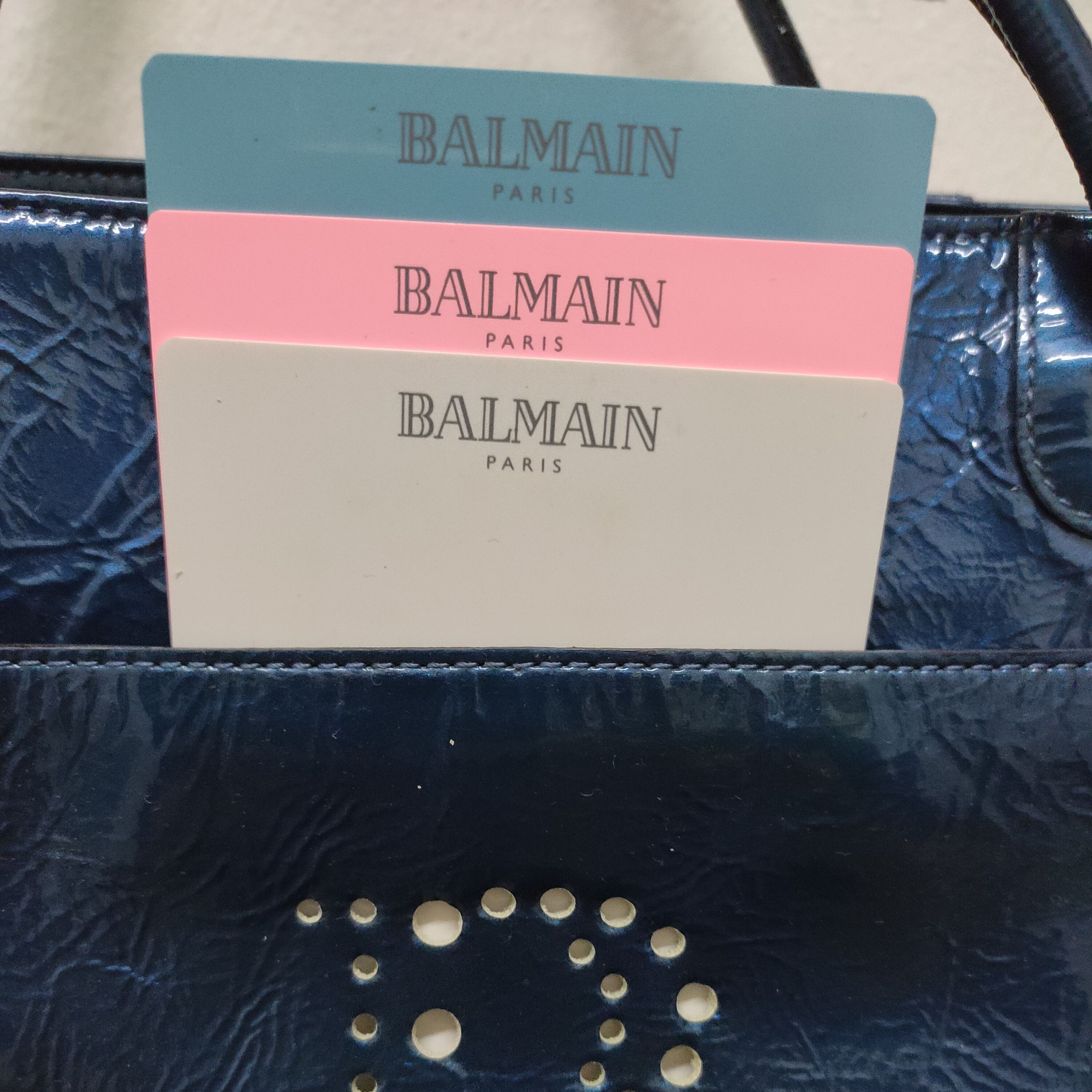 Balmain Balmain Handbag Leather Shiny Color Size ONE SIZE - 4 Thumbnail