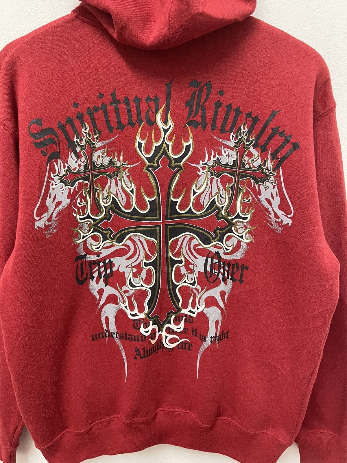 Vintage Vtg The Breakers Spiritual Riualry Tattoo Style Sweatshirt Size US M / EU 48-50 / 2 - 2 Thumbnail
