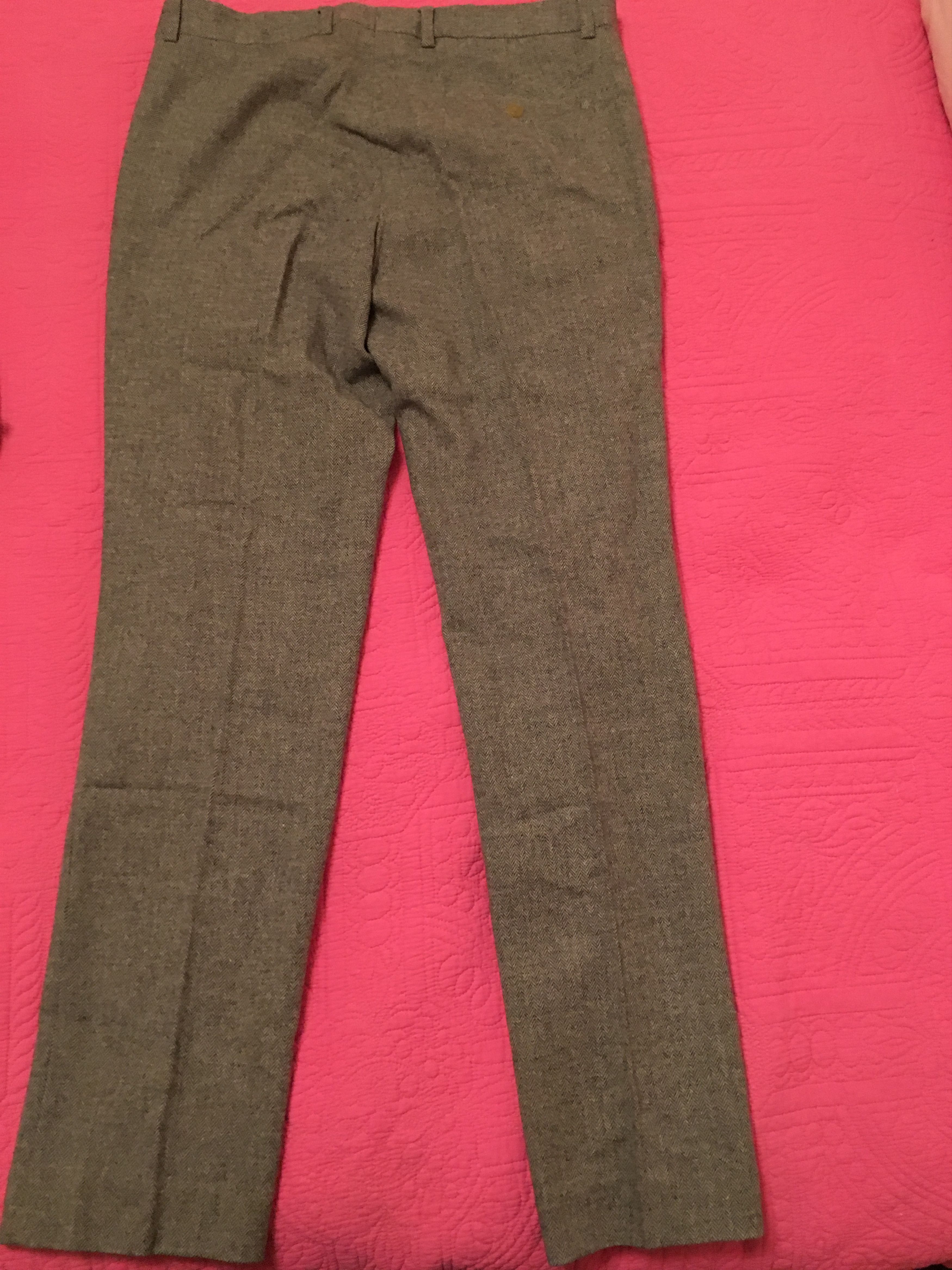 Wool pants
