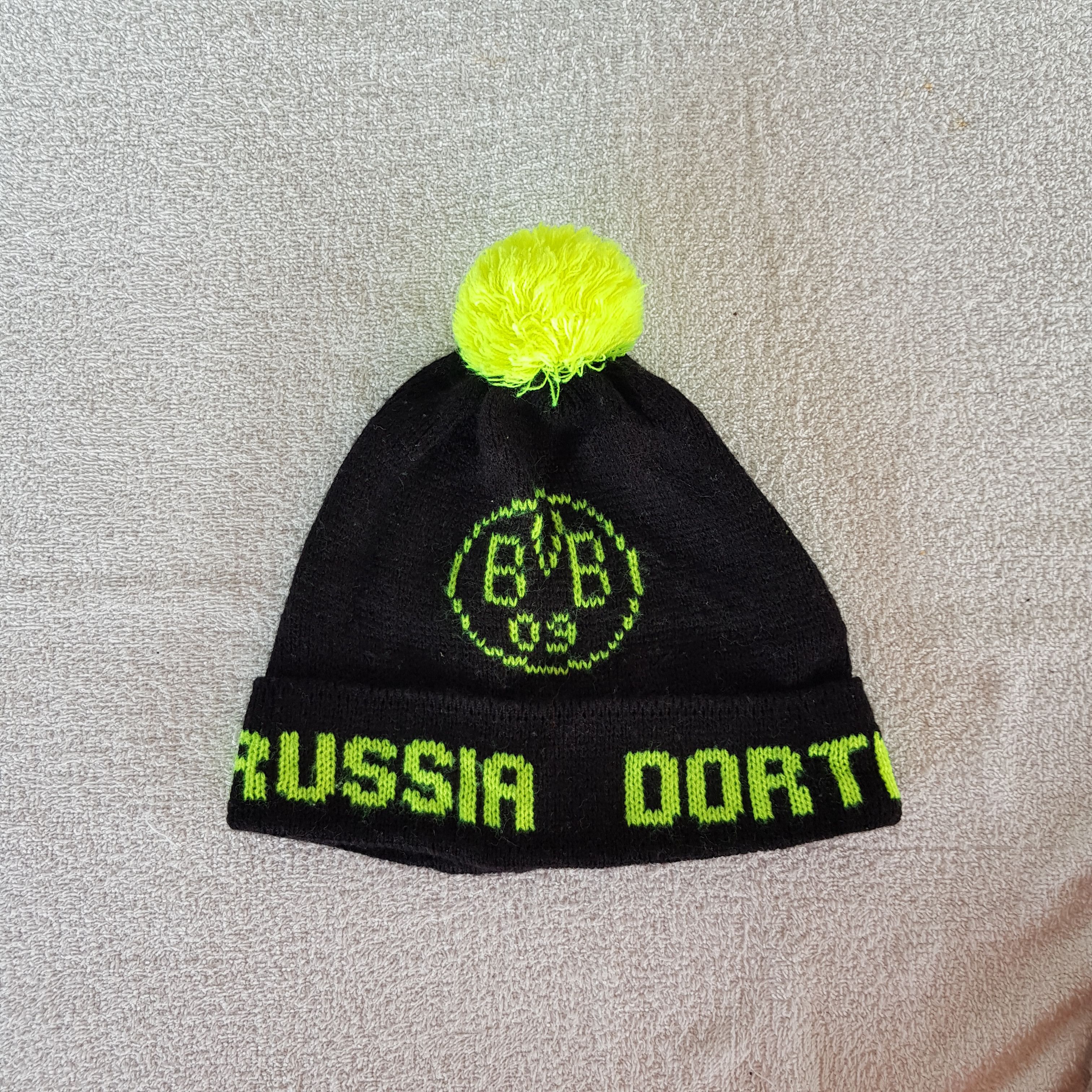 Vintage Borussia Dortmund hats Beanie Snow Cap - AC10415. Size ONE SIZE - 5 Thumbnail