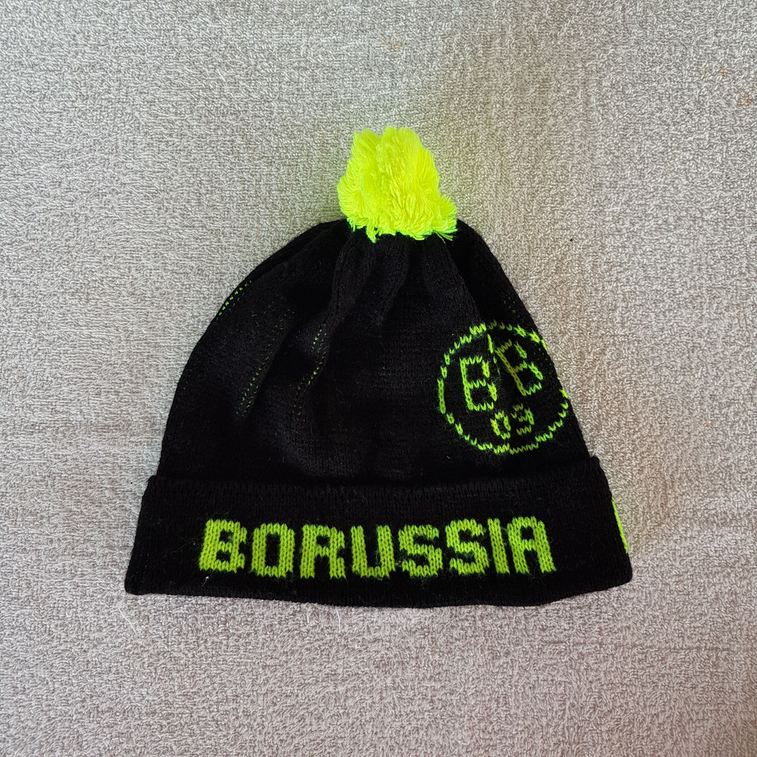 Vintage Borussia Dortmund hats Beanie Snow Cap - AC10415. Size ONE SIZE - 6 Thumbnail