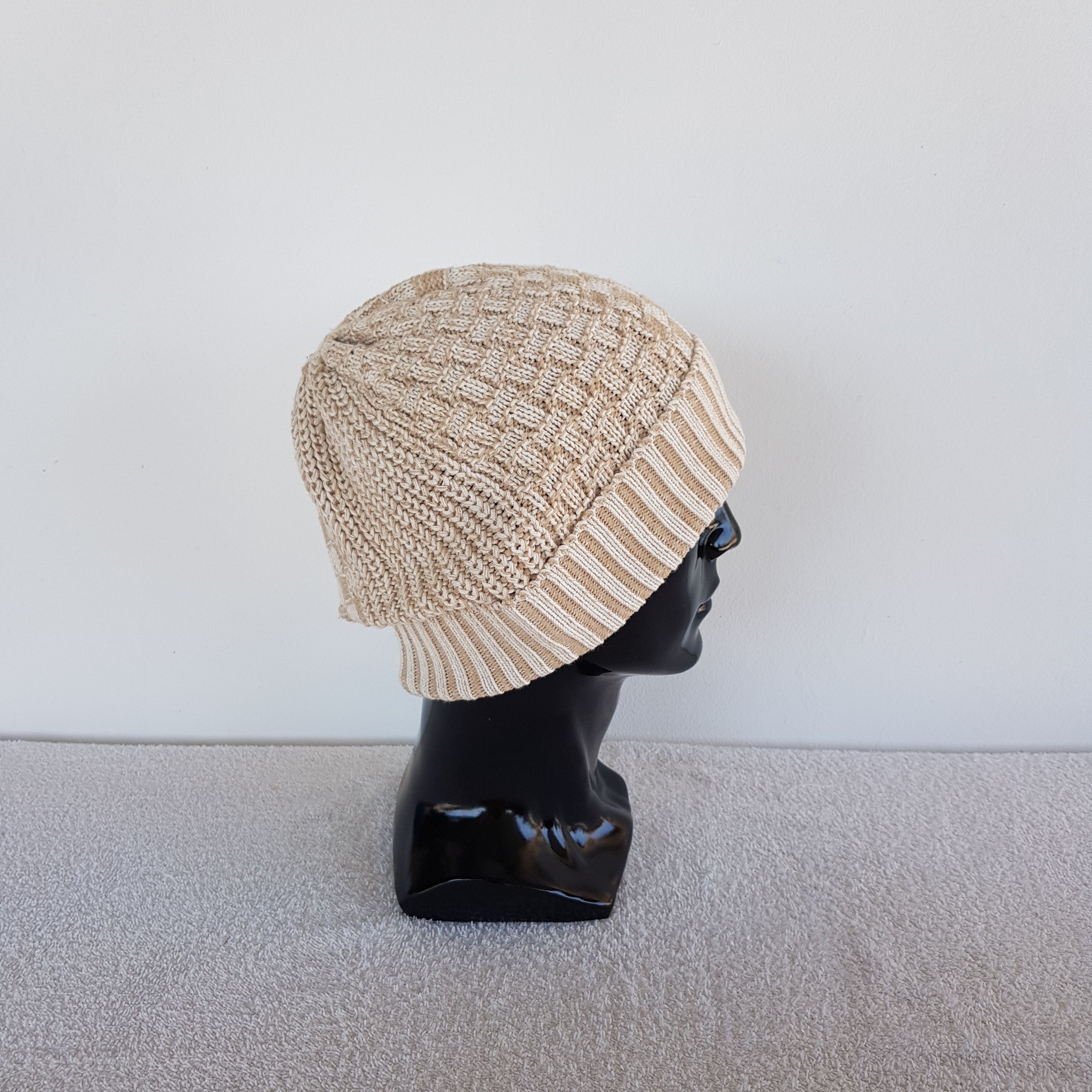 Japanese Brand × Vintage Japanese Hats Beanie Knitted Crochet Snow Cap - AC10396. Size ONE SIZE - 3 Thumbnail