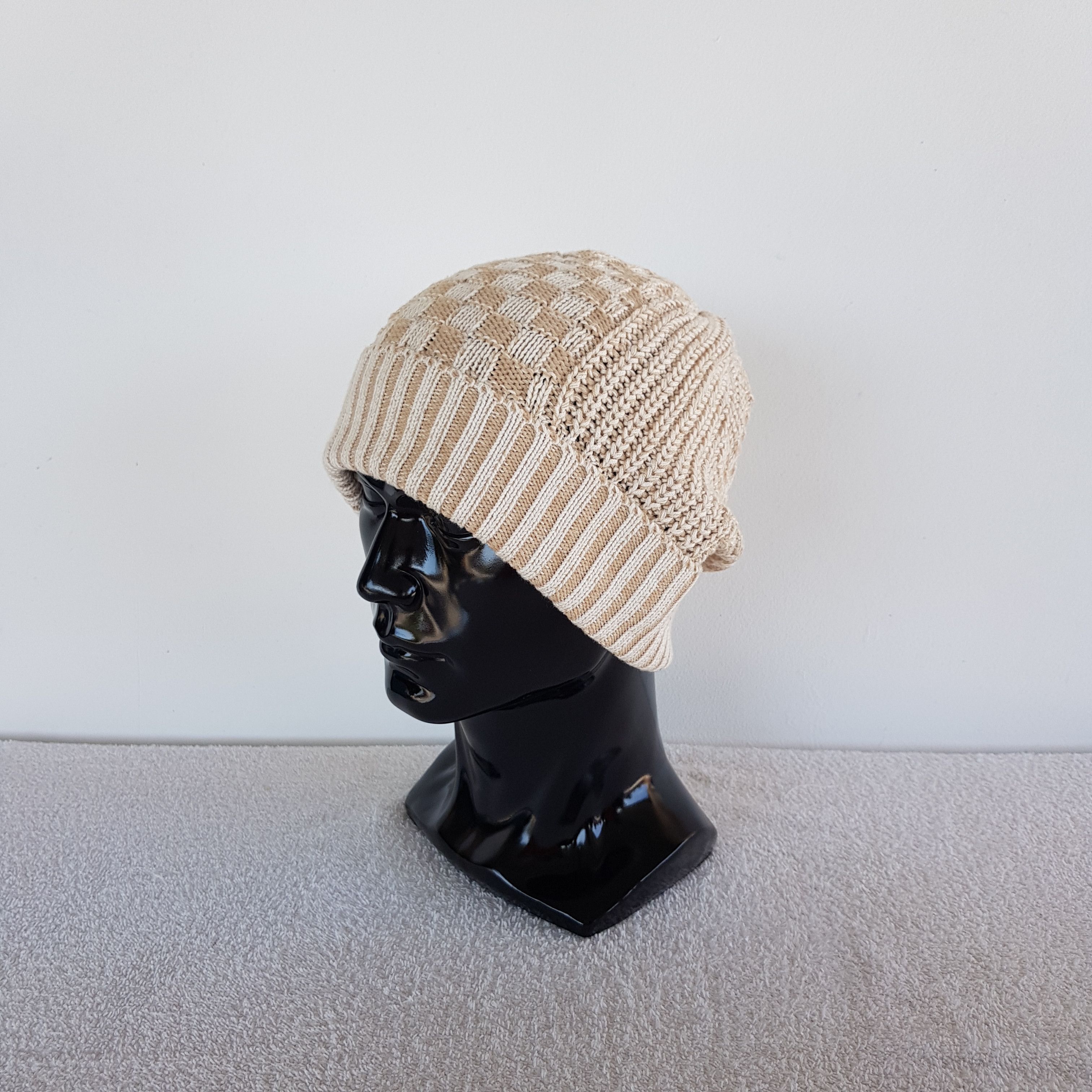 Japanese Brand × Vintage Japanese Hats Beanie Knitted Crochet Snow Cap - AC10396. Size ONE SIZE - 1 Thumbnail