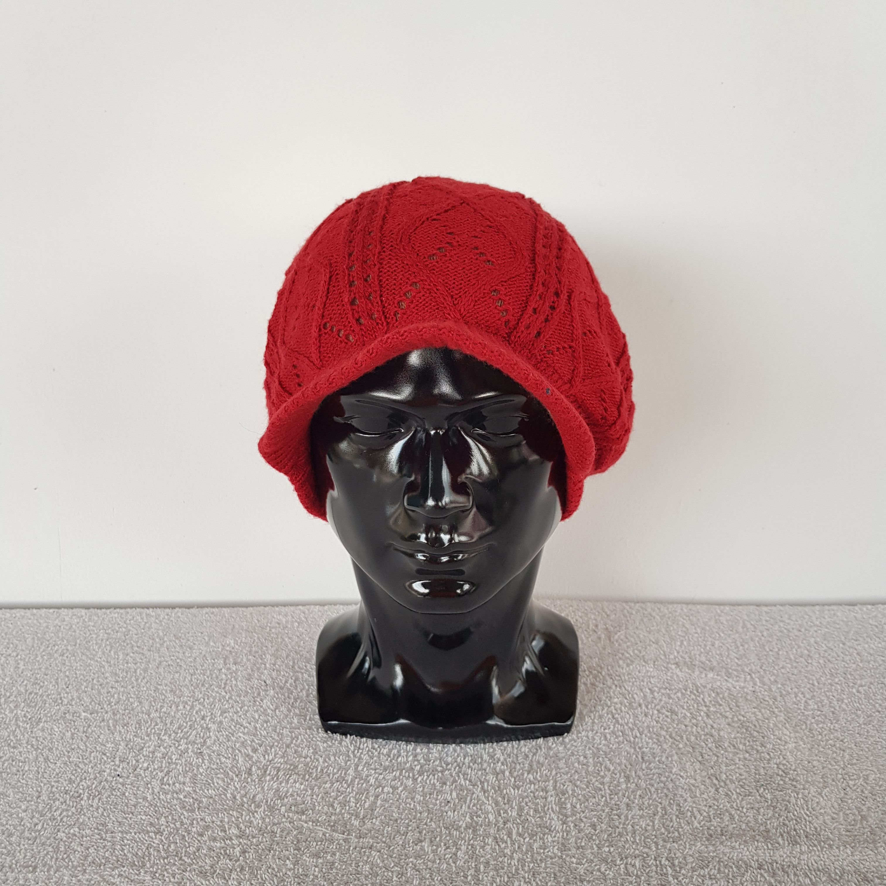 CA4LA × Vintage CA4LA Hats Japanese Beanie Knitted Crochet Snow Cap Size ONE SIZE - 2 Thumbnail