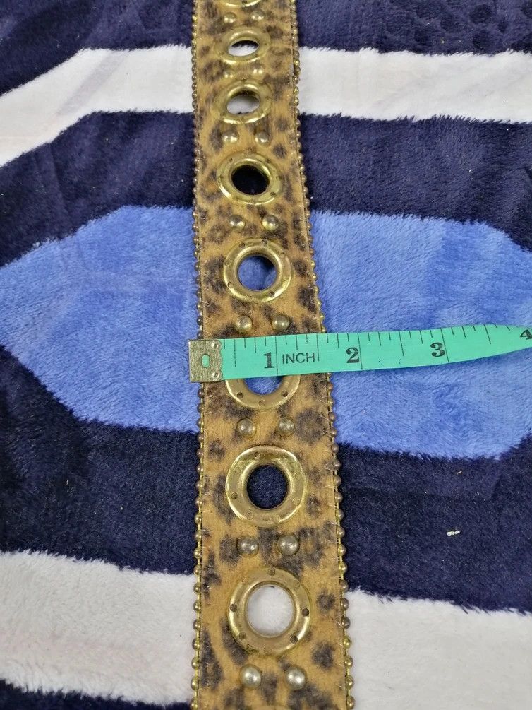 Japanese Brand × Other Leopard Design Belt Single Hook Big Buckle Size ONE SIZE - 6 Thumbnail
