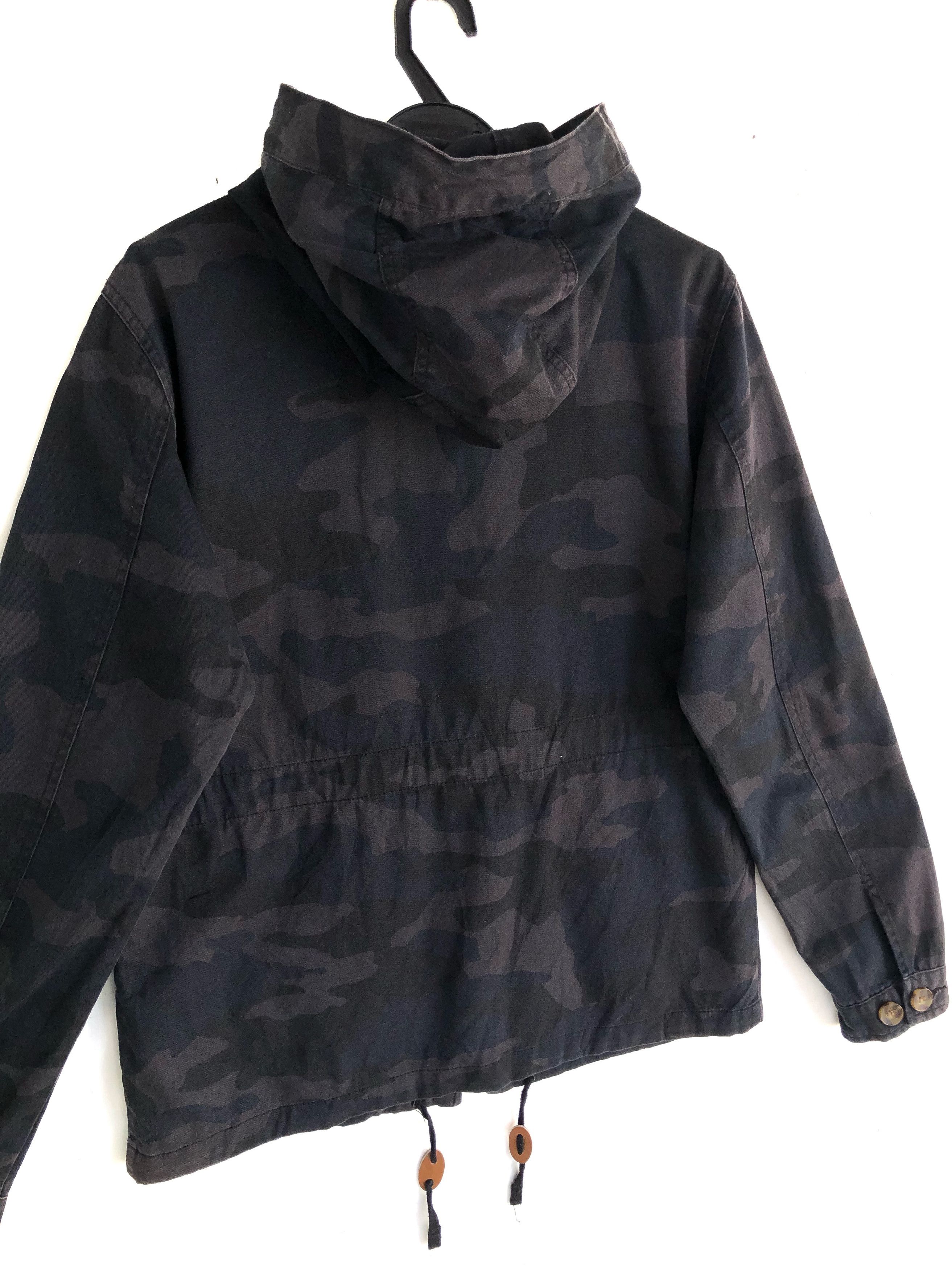 Tete Homme RARE🔥JAPAN TÊTE HOMME “BLACK ON” CAMO HOODED JACKET Size US M / EU 48-50 / 2 - 5 Thumbnail