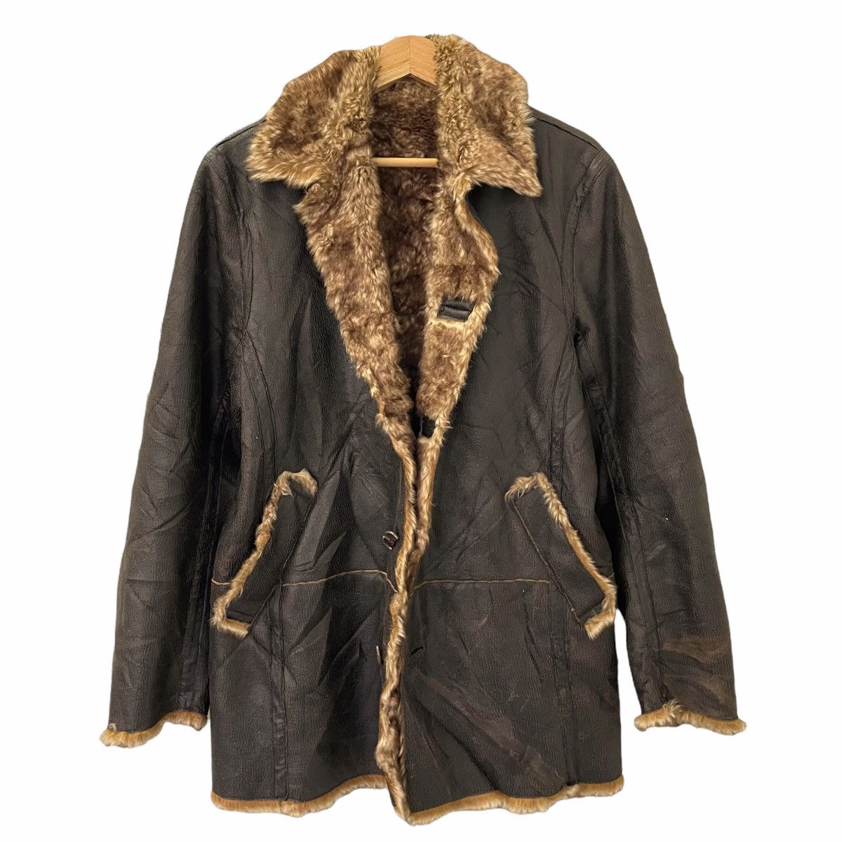 BIGI × Japanese Brand 💥RADMESS MEN BIGI BUTTON FURRY JACKET Size US M / EU 48-50 / 2 - 1 Thumbnail
