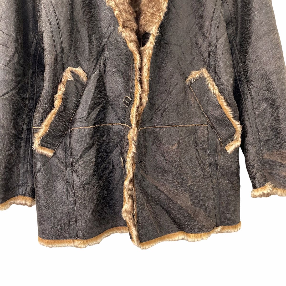 BIGI × Japanese Brand 💥RADMESS MEN BIGI BUTTON FURRY JACKET Size US M / EU 48-50 / 2 - 4 Thumbnail