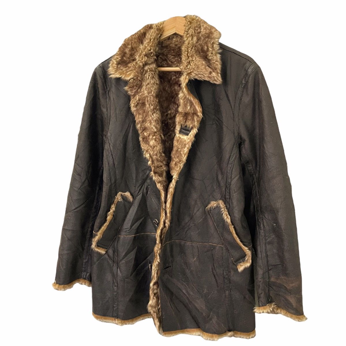 BIGI × Japanese Brand 💥RADMESS MEN BIGI BUTTON FURRY JACKET Size US M / EU 48-50 / 2 - 3 Thumbnail