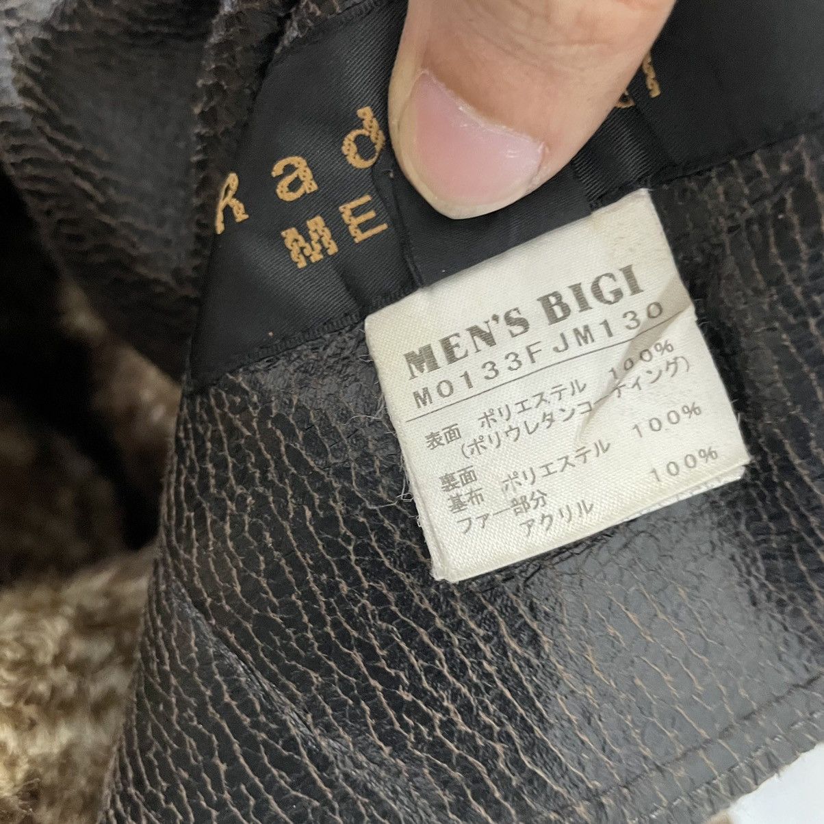 BIGI × Japanese Brand 💥RADMESS MEN BIGI BUTTON FURRY JACKET Size US M / EU 48-50 / 2 - 9 Thumbnail
