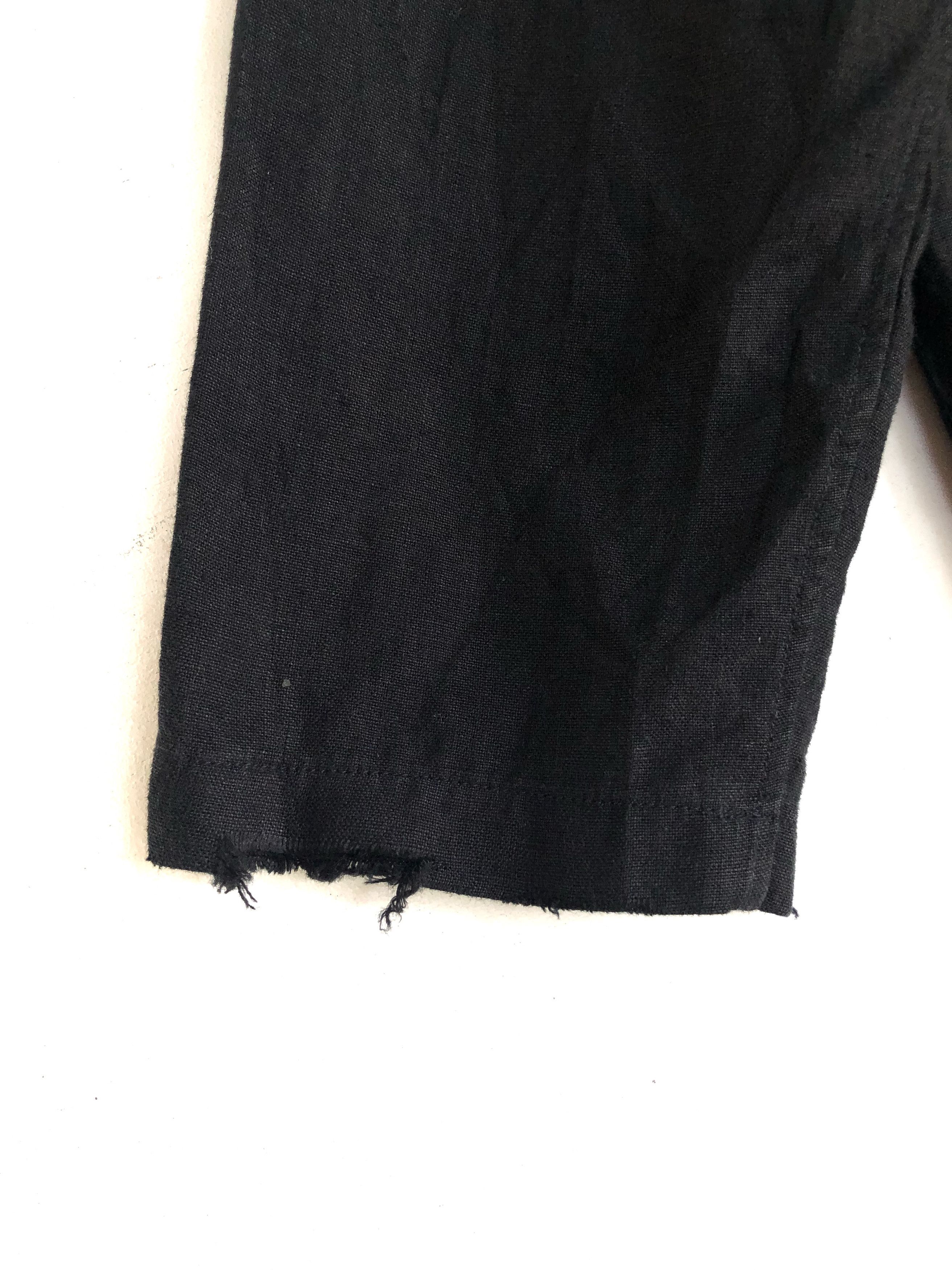 Unused RARE🔥UNUSED JAPAN DISTRESSED HEM STYLE SAMPLE JACKET Size US L / EU 52-54 / 3 - 7 Thumbnail