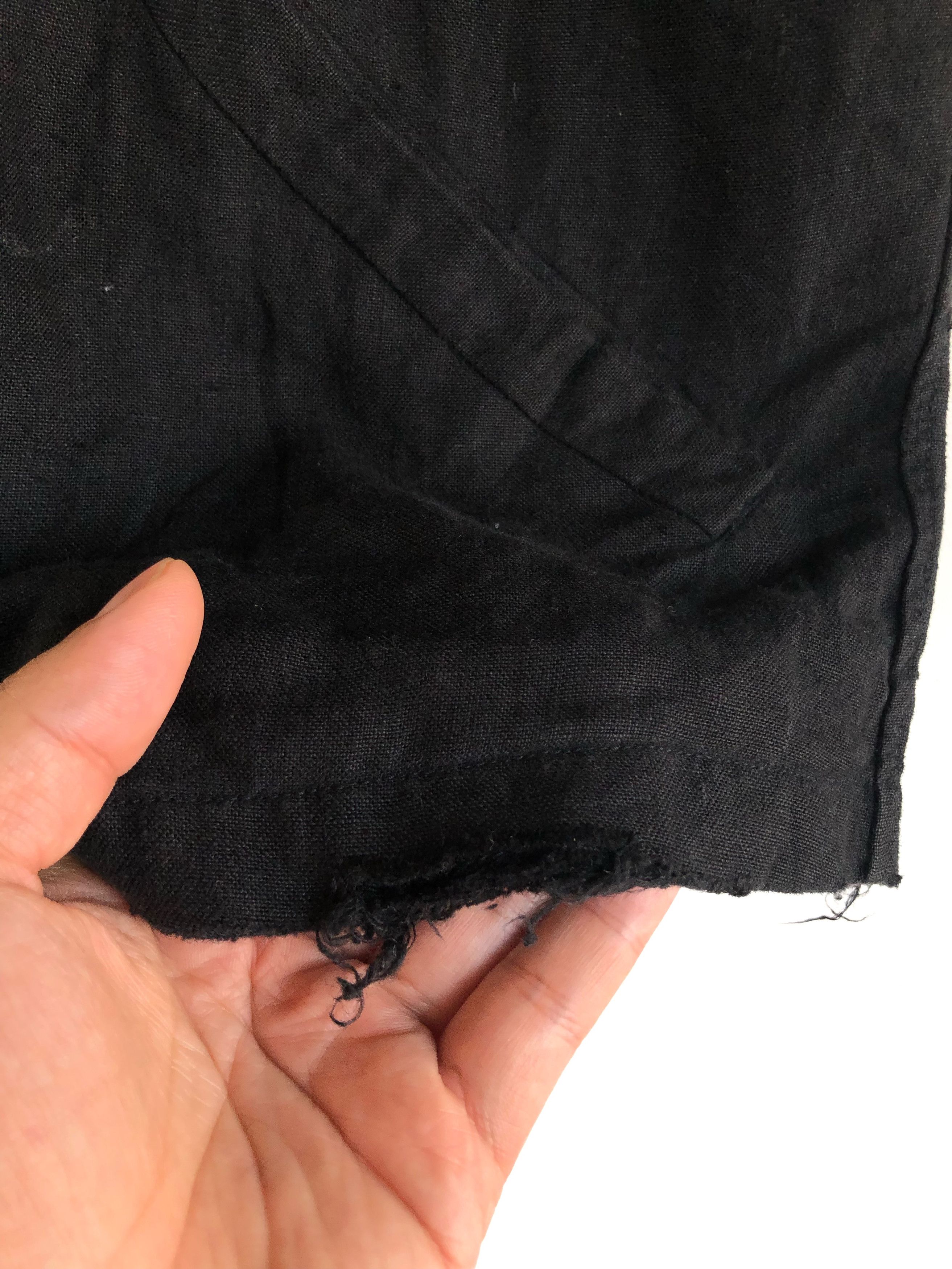 Unused RARE🔥UNUSED JAPAN DISTRESSED HEM STYLE SAMPLE JACKET Size US L / EU 52-54 / 3 - 4 Thumbnail
