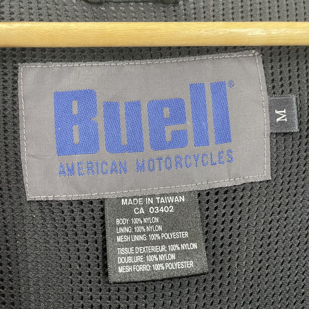 Vintage Buell American Motorcycles Zipper Jacket Size M