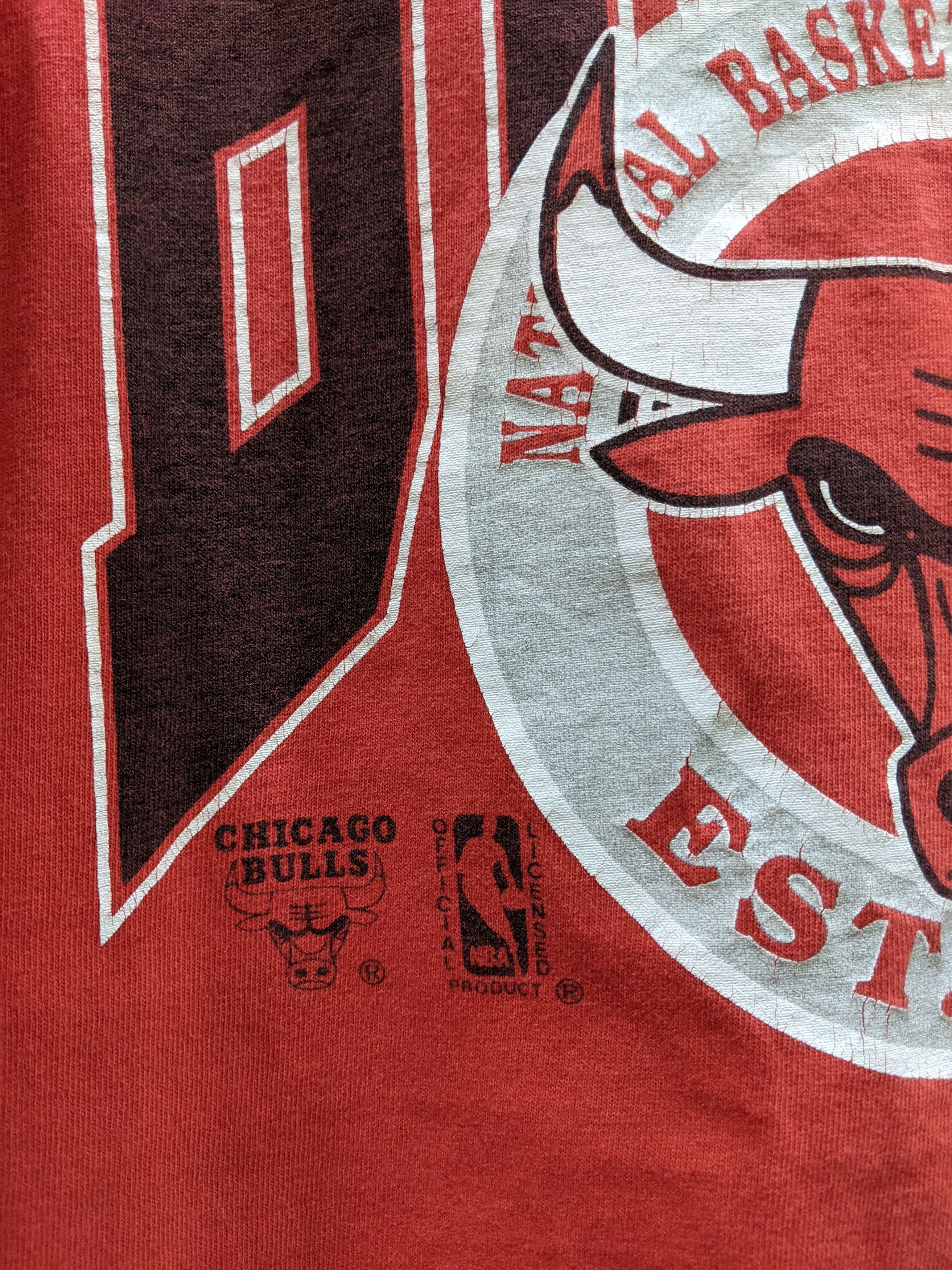 NBA Vintage 90s Chicago Bulls Size US XL / EU 56 / 4 - 7 Thumbnail