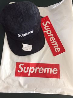 Leather hat Supreme Black size 60 cm in Leather - 33548615