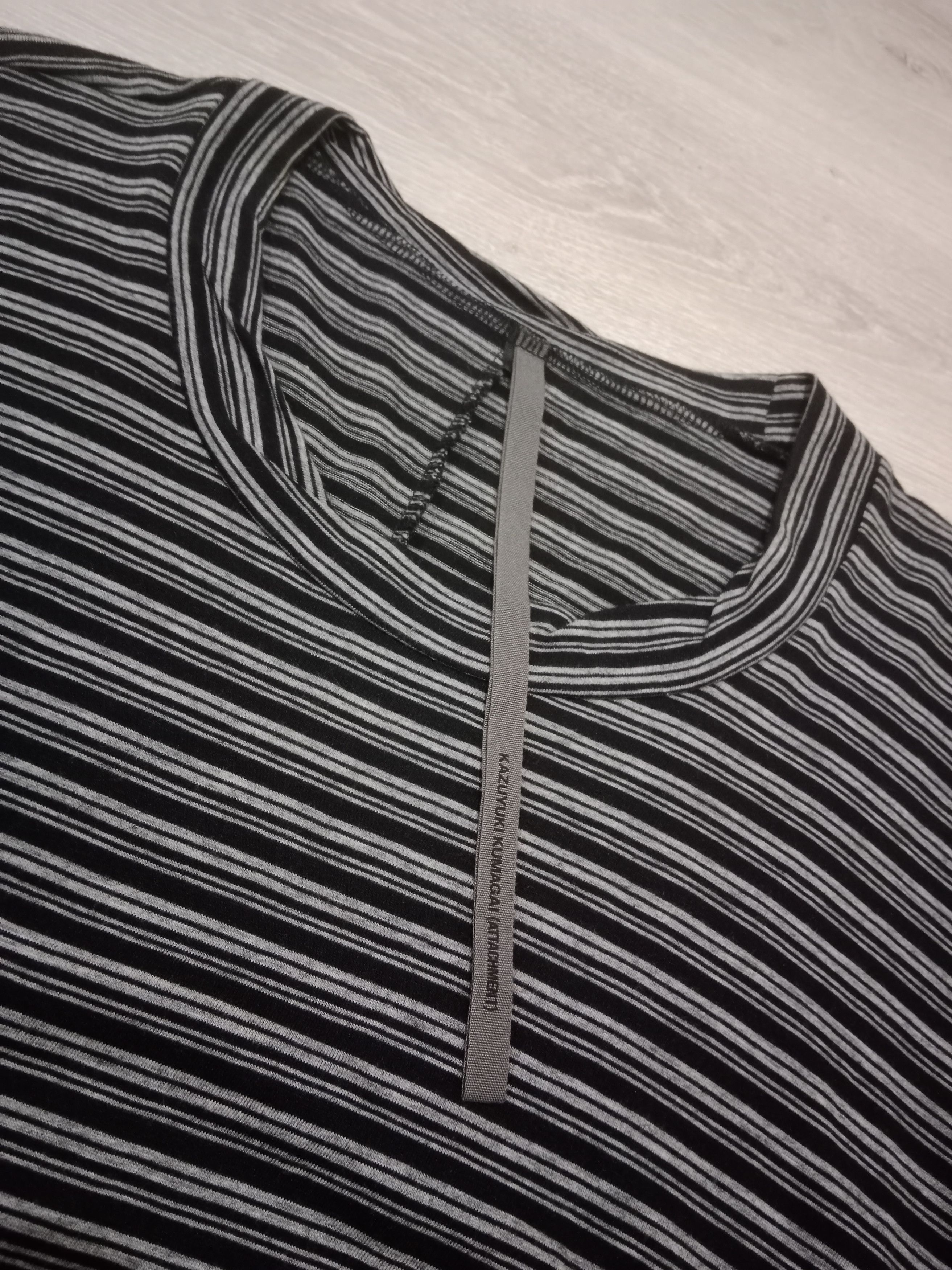 Attachment Curved Sleeves Stripe Long Sleeves Size US M / EU 48-50 / 2 - 14 Thumbnail