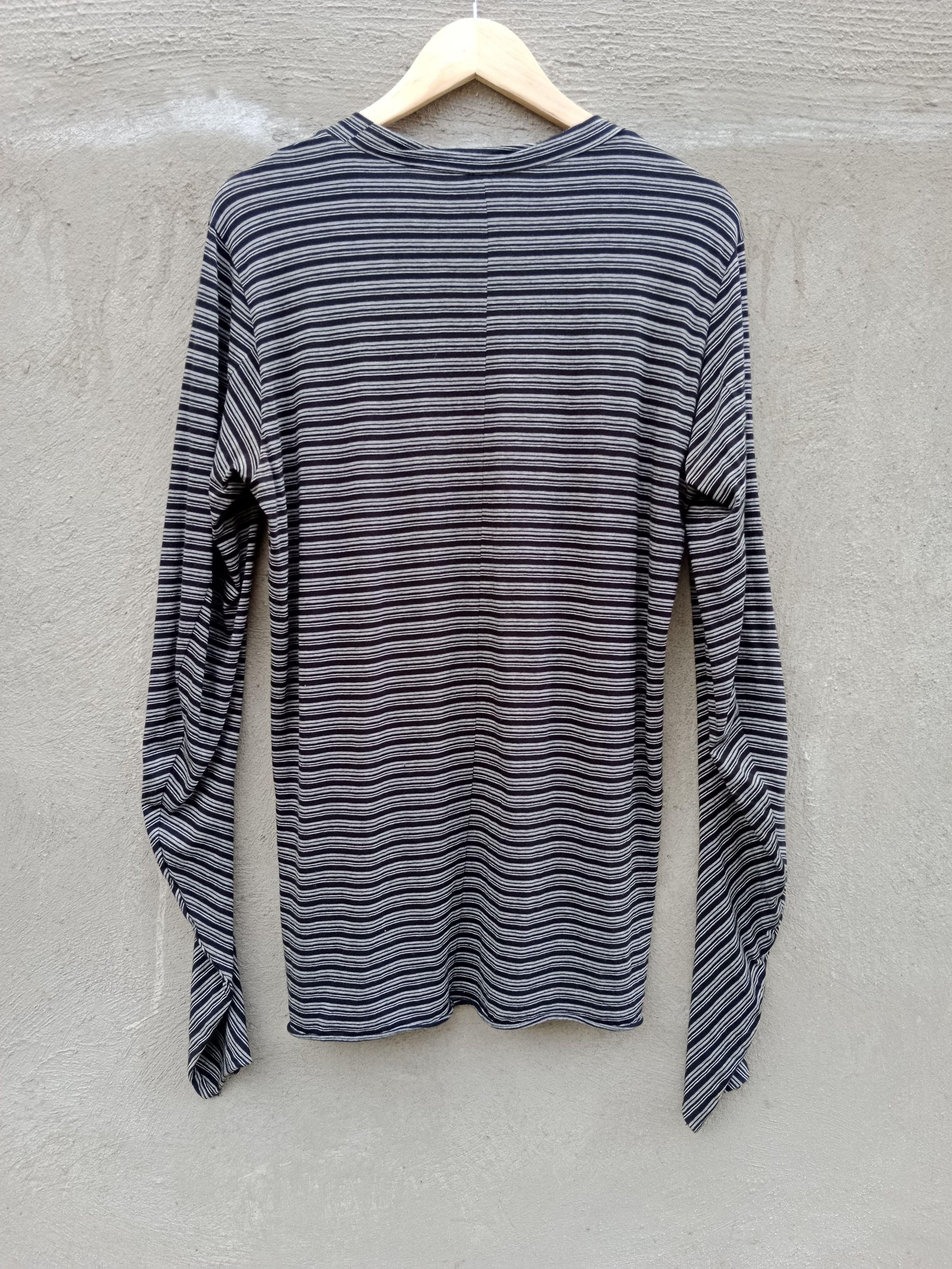 Attachment Curved Sleeves Stripe Long Sleeves Size US M / EU 48-50 / 2 - 4 Thumbnail