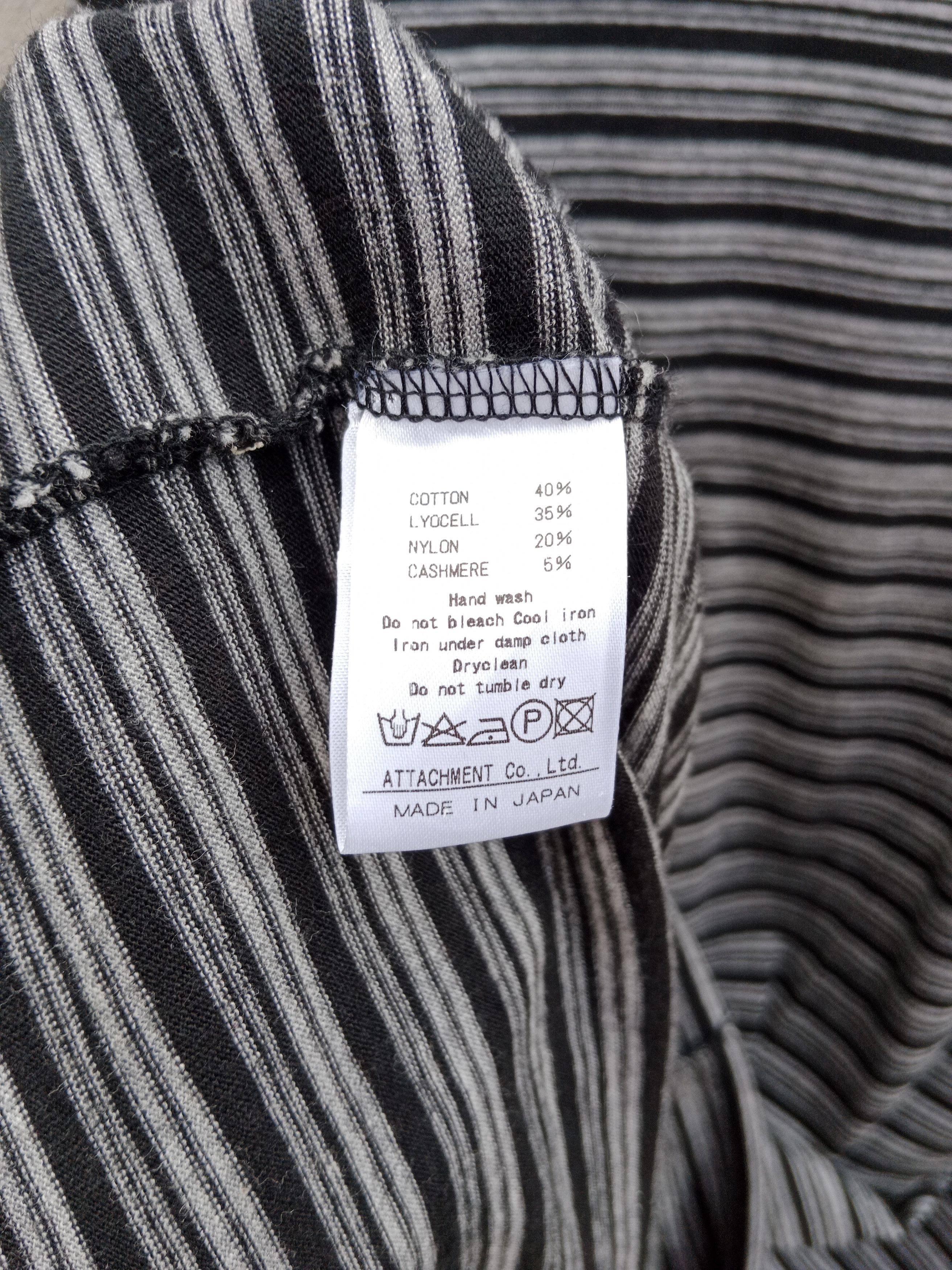 Attachment Curved Sleeves Stripe Long Sleeves Size US M / EU 48-50 / 2 - 7 Thumbnail