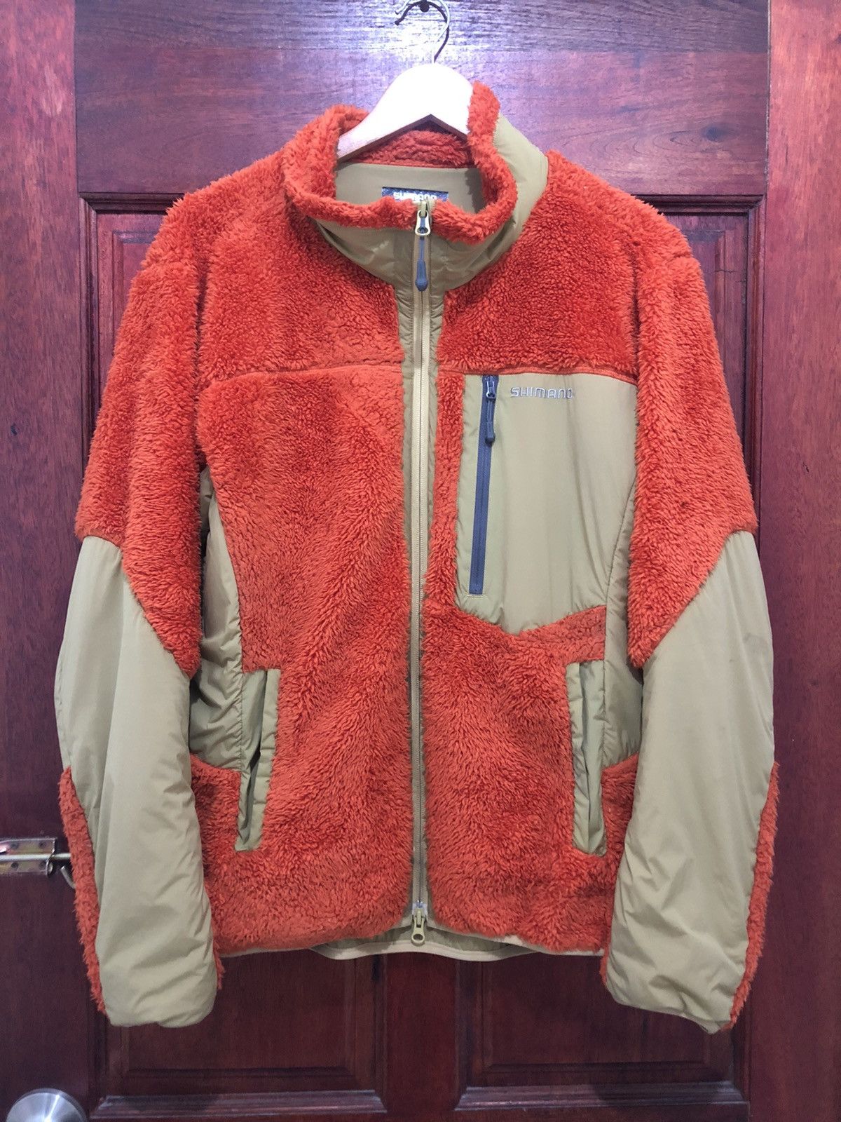 Shimano Fleece Sherpa Pattern Design Jacket