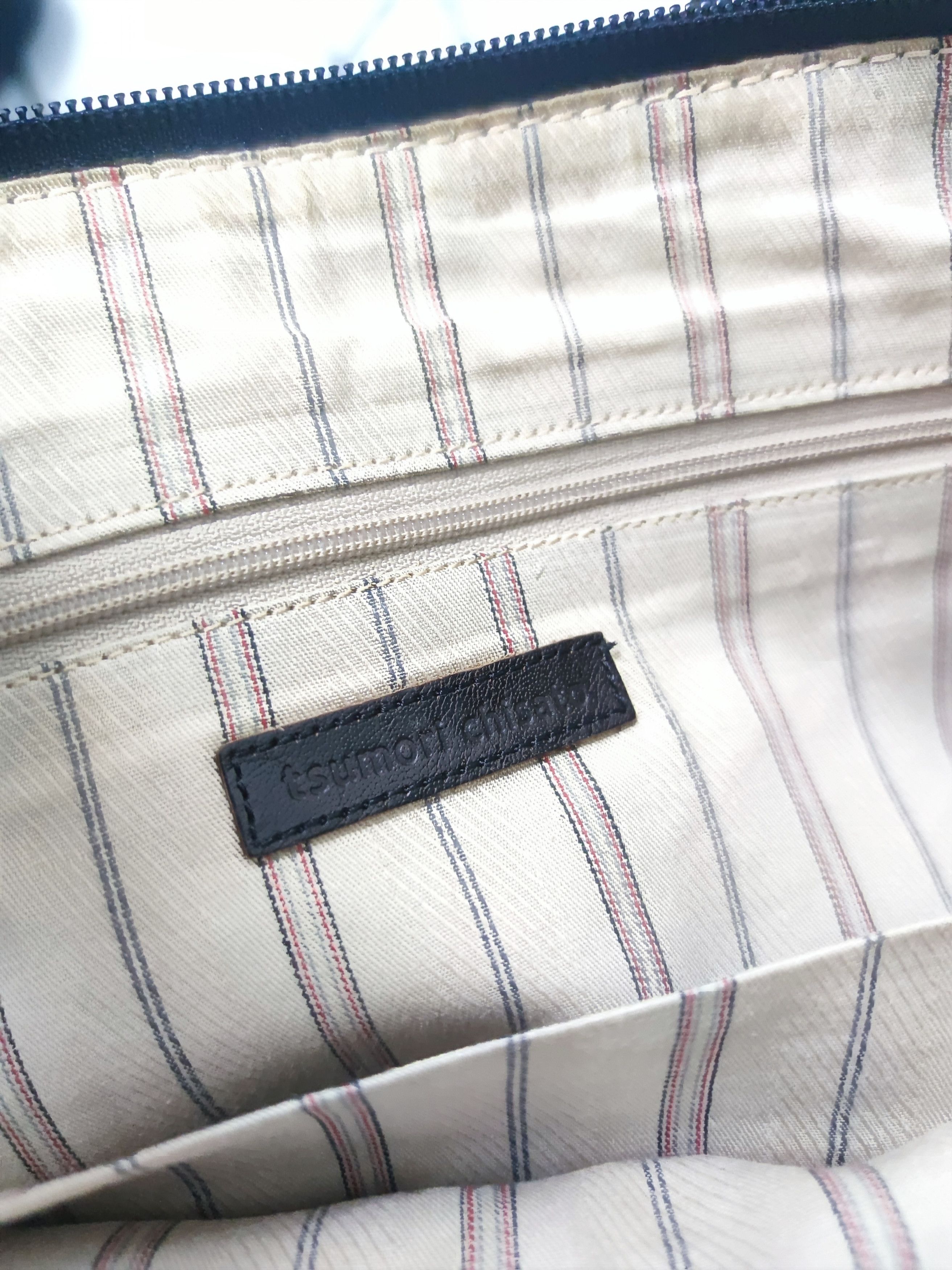 Issey Miyake × Japanese Brand × Tsumori Chisato Vintage Leather Bag Tsumori Chisato Size ONE SIZE - 6 Thumbnail