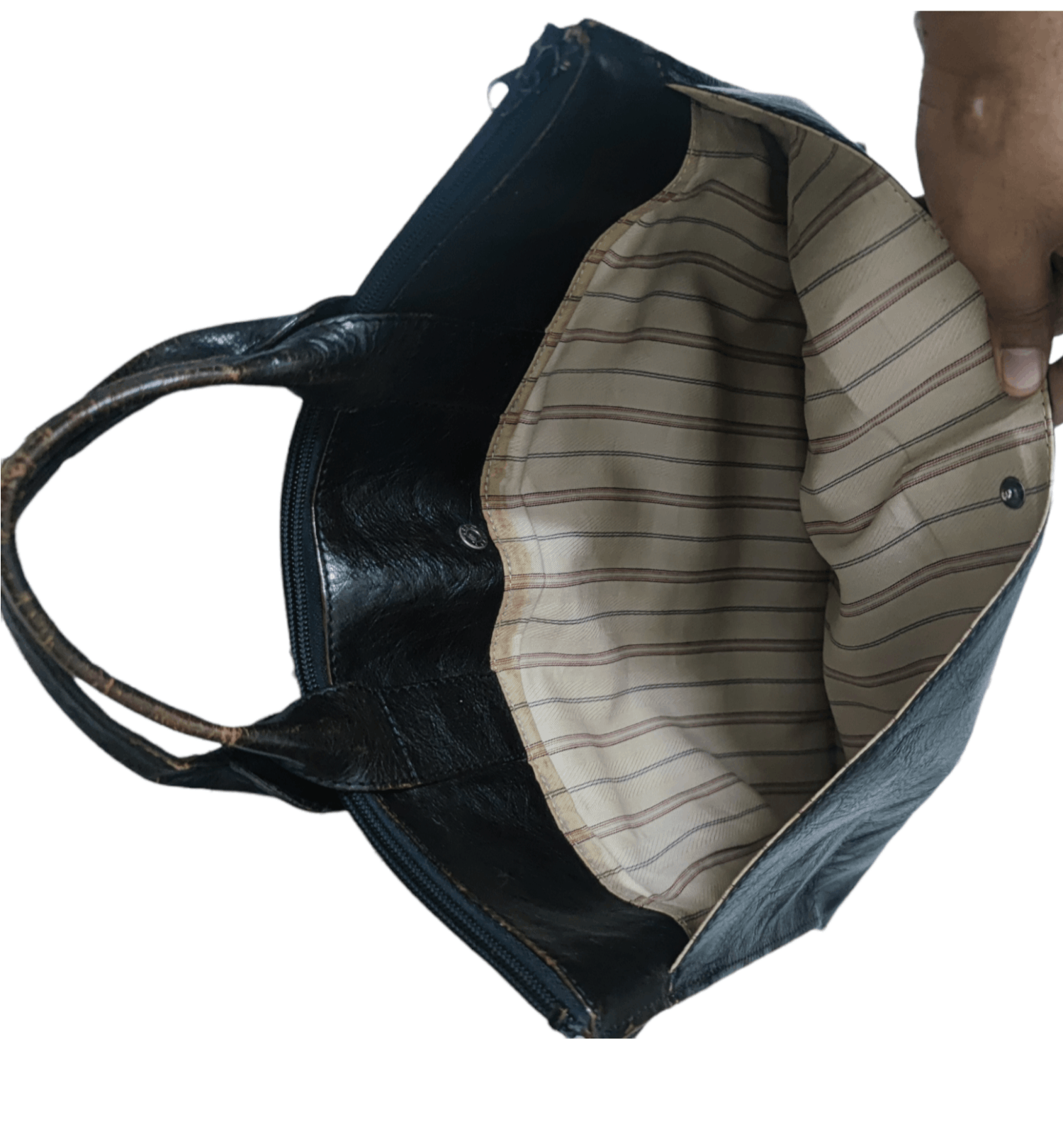 Issey Miyake × Japanese Brand × Tsumori Chisato Vintage Leather Bag Tsumori Chisato Size ONE SIZE - 3 Thumbnail