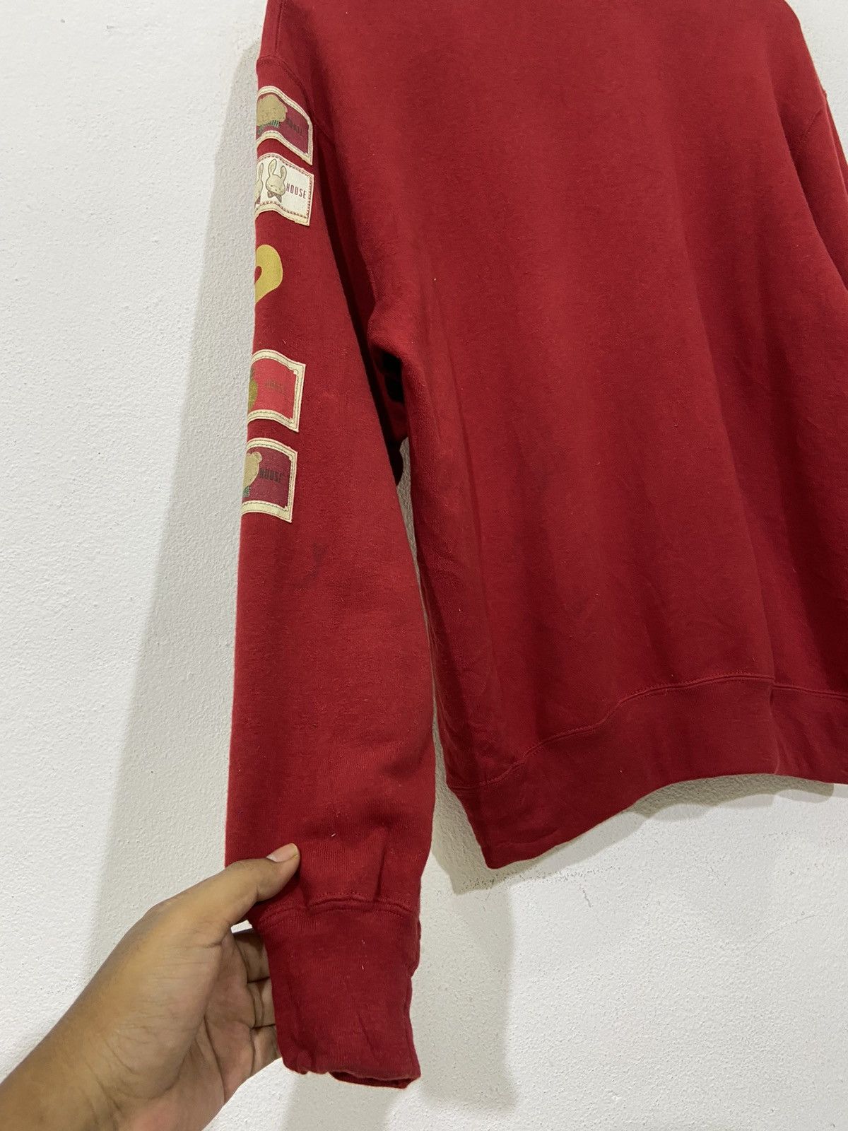Japanese Brand × Pink House Pink House Embroidery Pull Over Sweatshirts Size US L / EU 52-54 / 3 - 6 Thumbnail