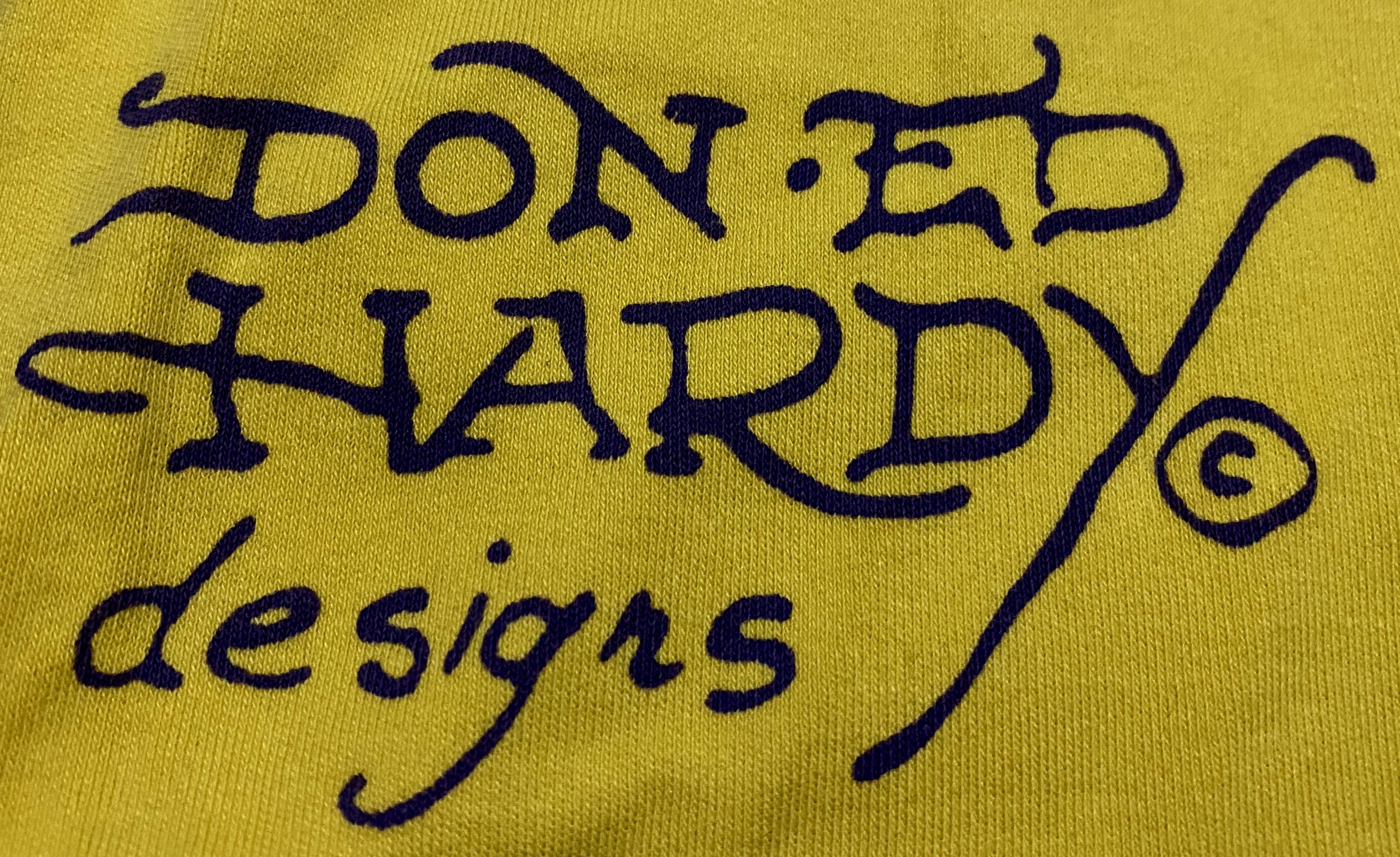 Ed Hardy Ed Hardy Big Print Longsleeve Multicolor Yellow Cotton Shirt Size US L / EU 52-54 / 3 - 8 Thumbnail
