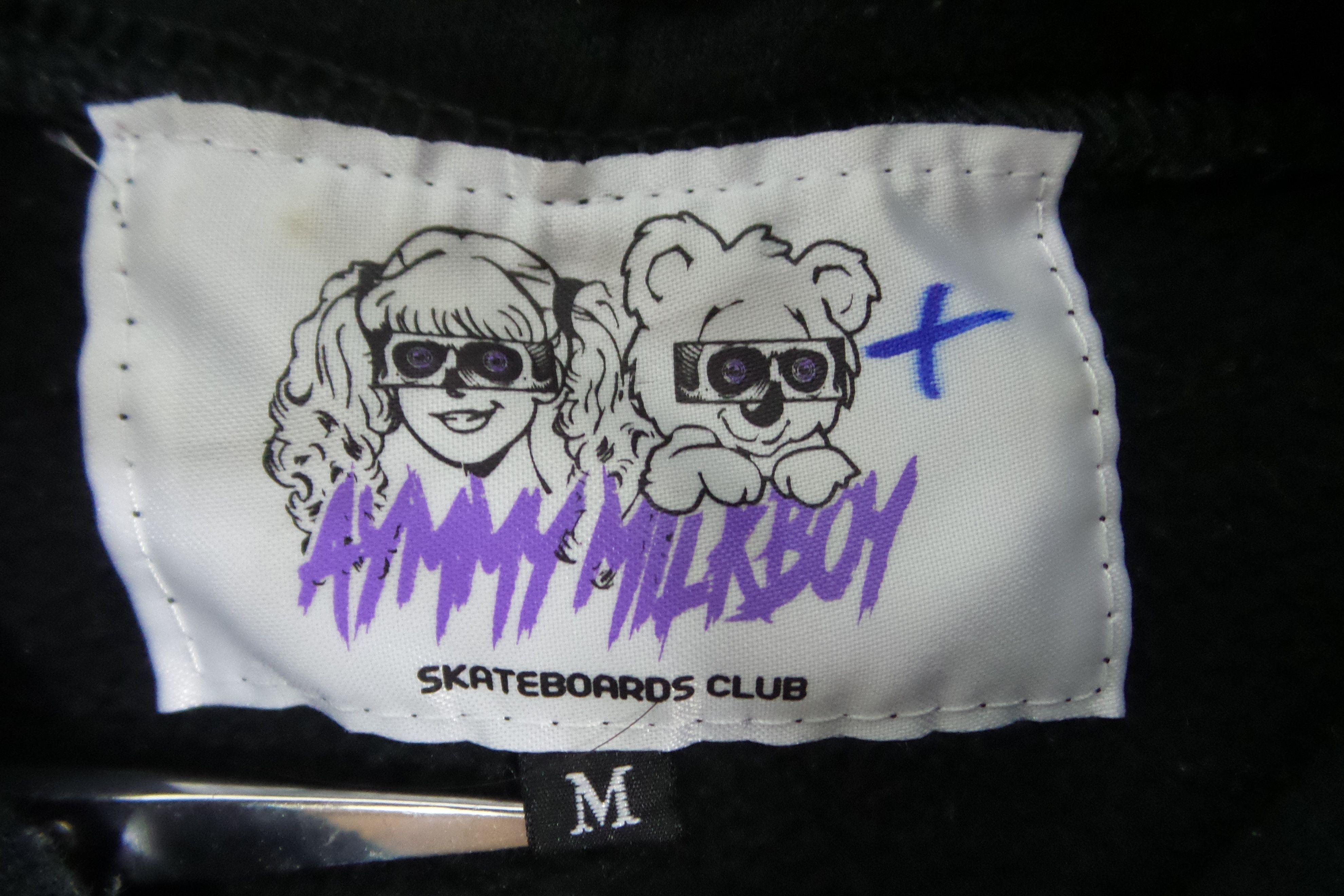 Japanese Brand Aymmy × Milkboy 'Skateboards Club' Hoodies Size US M / EU 48-50 / 2 - 2 Thumbnail