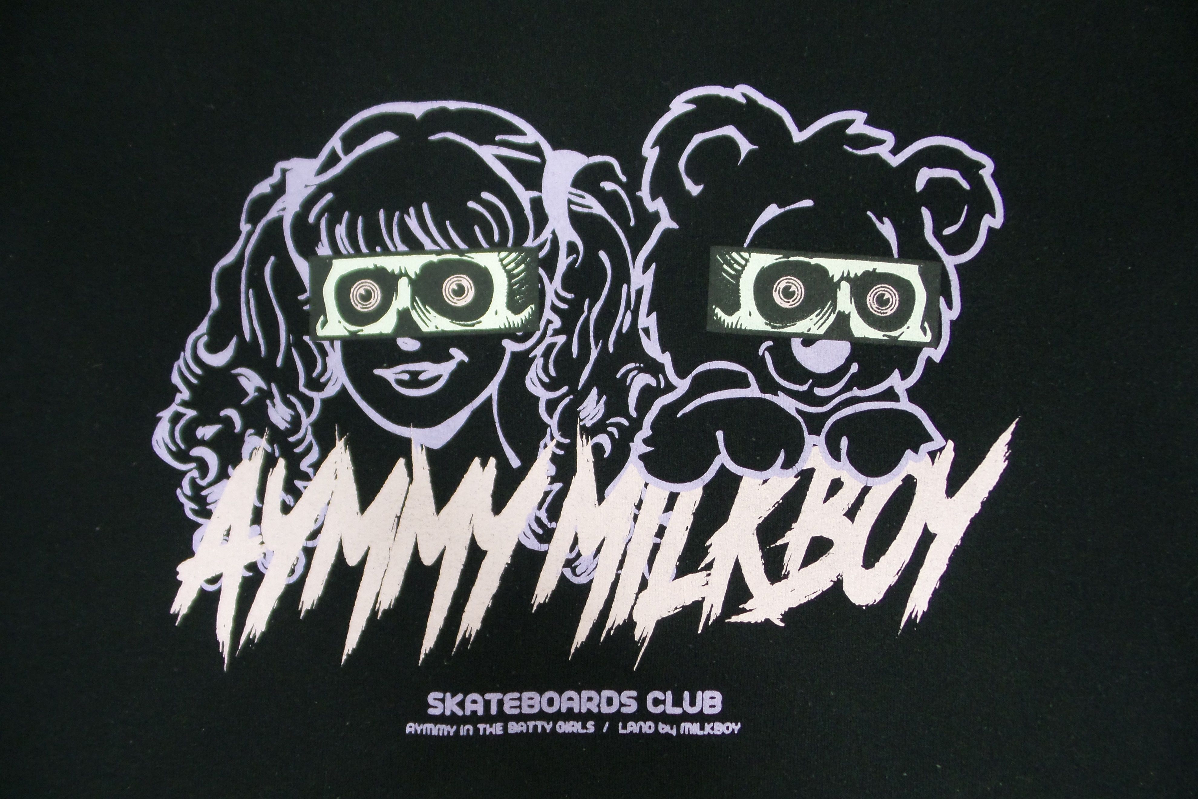 Japanese Brand Aymmy × Milkboy 'Skateboards Club' Hoodies Size US M / EU 48-50 / 2 - 3 Thumbnail