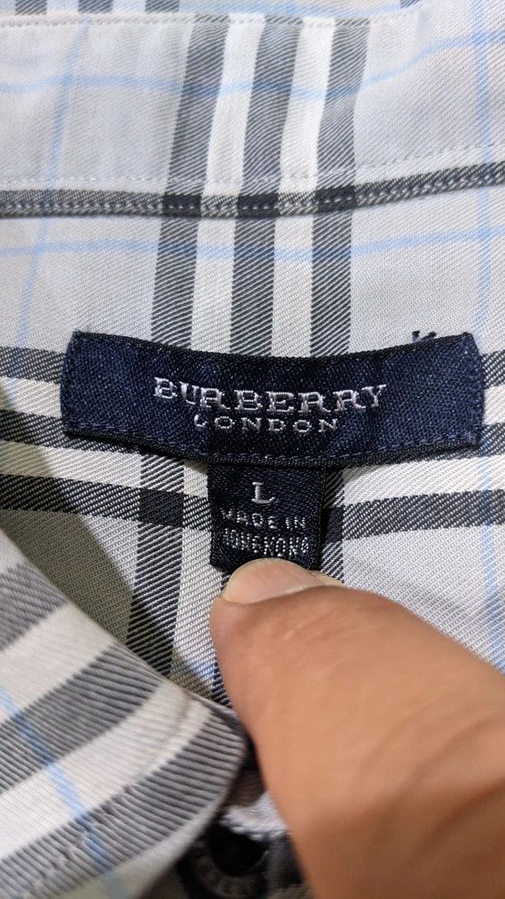 Burberry Burberry Nova Check SS Shirt L fits XL Size US L / EU 52-54 / 3 - 2 Thumbnail
