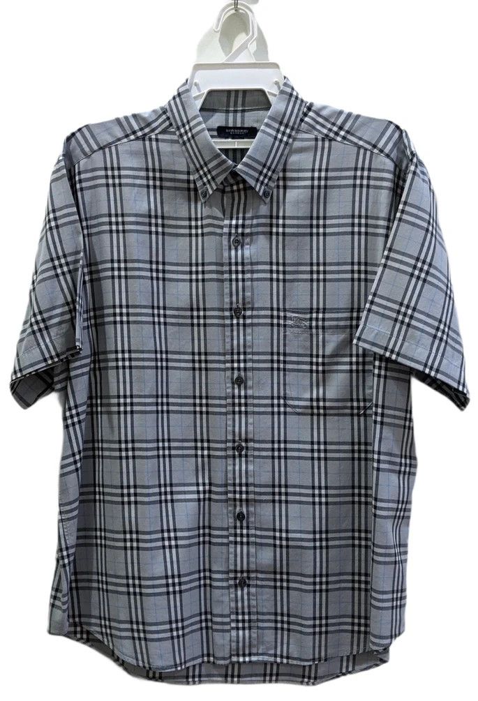 Burberry Burberry Nova Check SS Shirt L fits XL Size US L / EU 52-54 / 3 - 1 Thumbnail