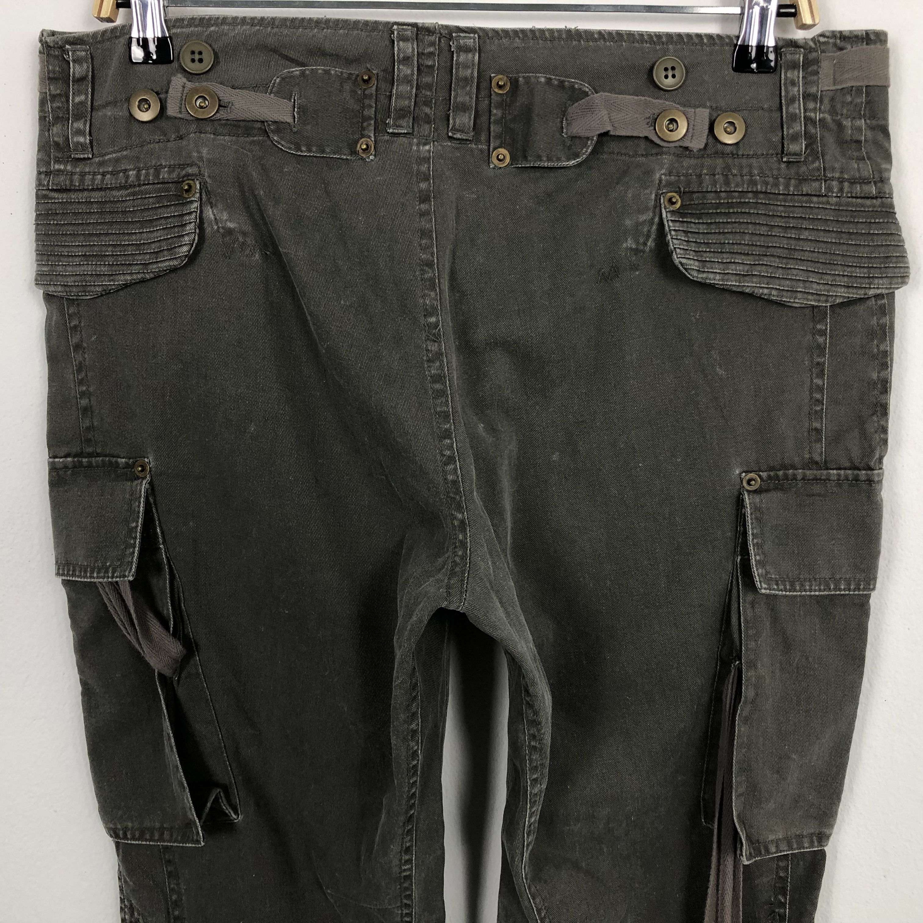Seditionaries × Vintage Vintage Military Hysteric Glamour Style Bondage Design Pants Size US 34 / EU 50 - 5 Thumbnail