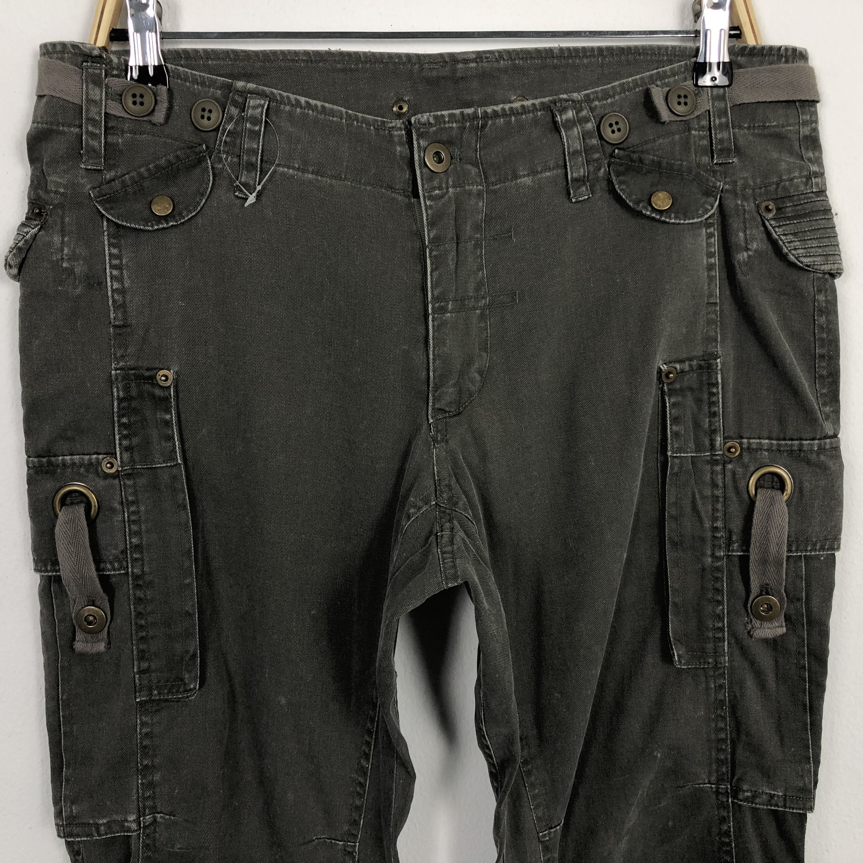 Seditionaries × Vintage Vintage Military Hysteric Glamour Style Bondage Design Pants Size US 34 / EU 50 - 2 Thumbnail