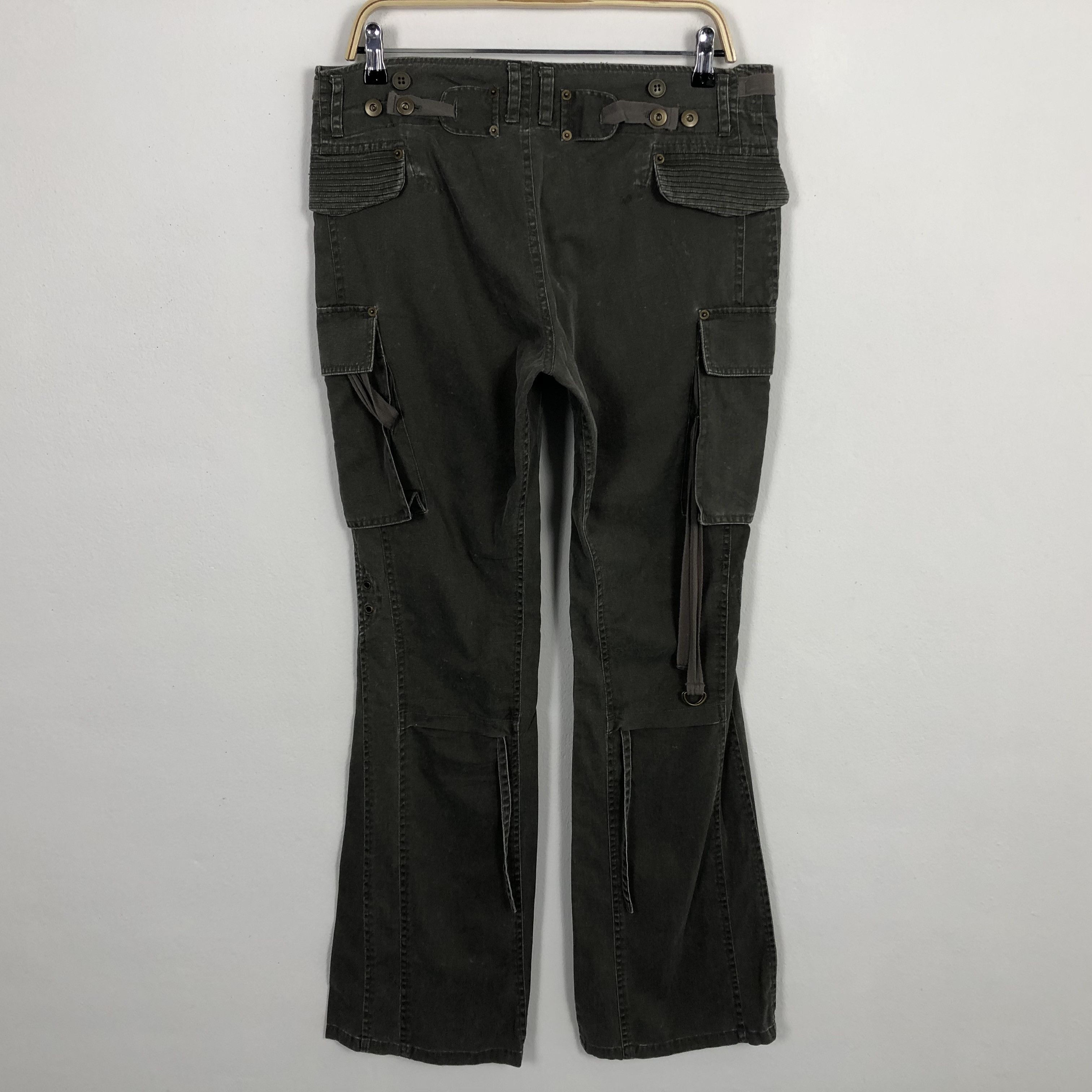 Seditionaries × Vintage Vintage Military Hysteric Glamour Style Bondage Design Pants Size US 34 / EU 50 - 4 Thumbnail