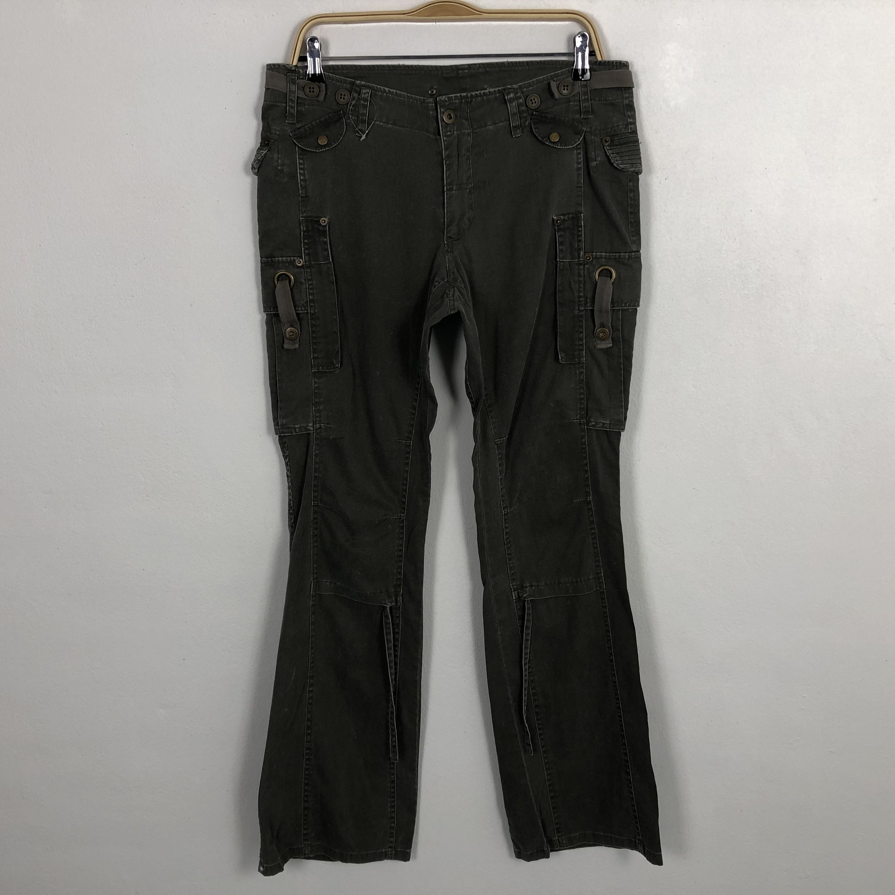 Seditionaries × Vintage Vintage Military Hysteric Glamour Style Bondage Design Pants Size US 34 / EU 50 - 1 Thumbnail