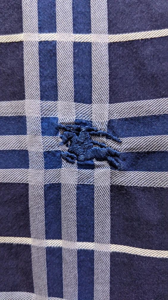 Burberry Authentic Burberry LS Made in UK Button Ups L fits XL Size US L / EU 52-54 / 3 - 8 Thumbnail