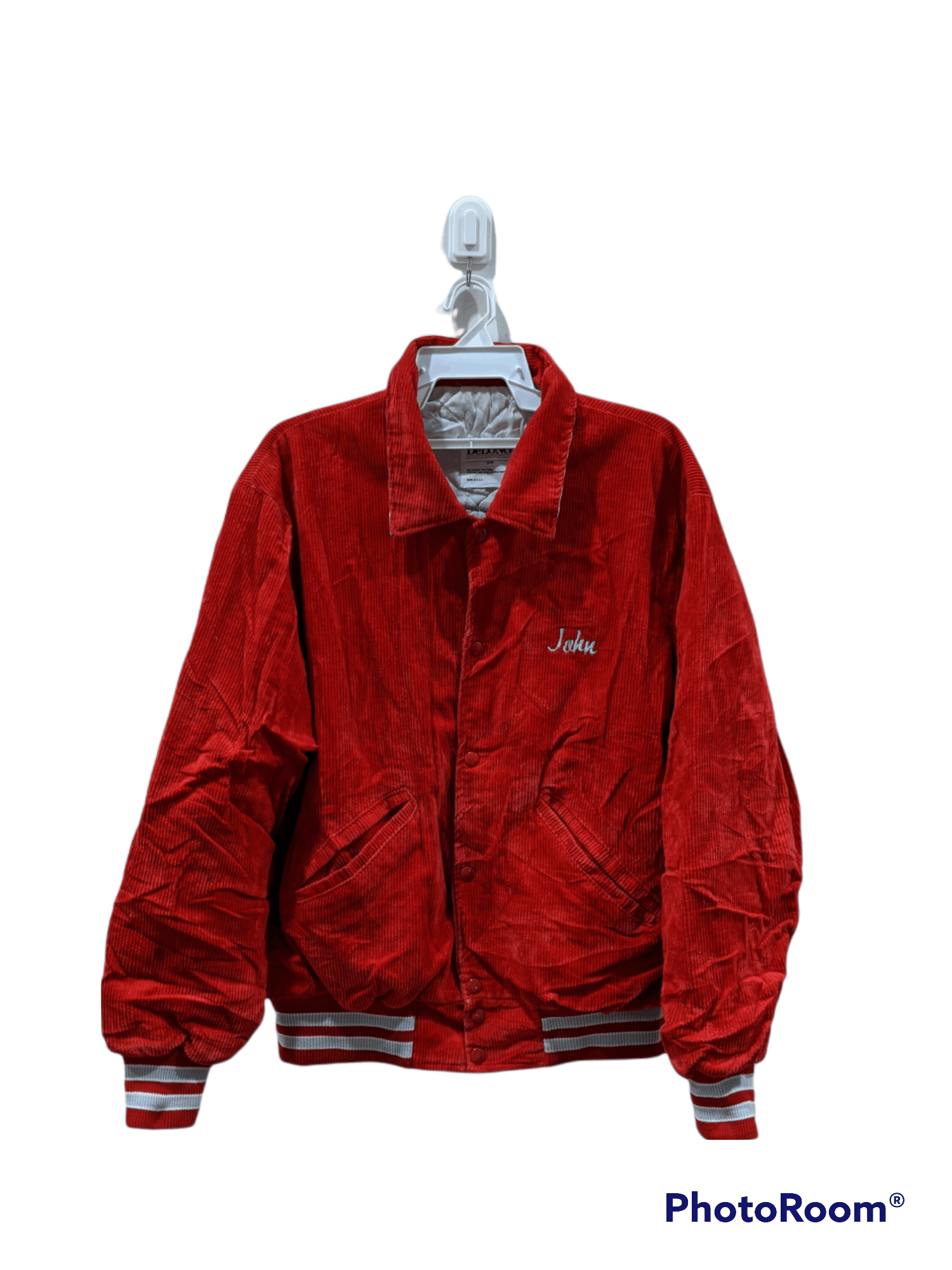 Vintage DeLONG Corduroy Jacket sz L fits XL