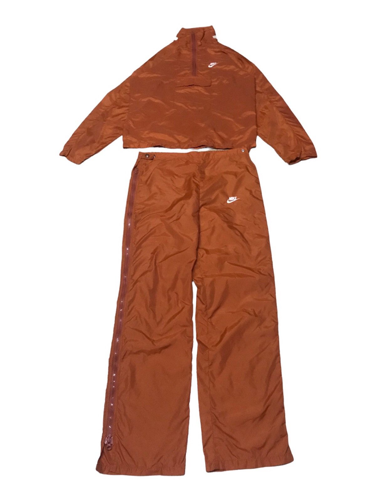 Nike 🔥ARCHIVE🔥VINTAGE 70s NIKE NYLON TRACKSUIT FULL SET Size US M / EU 48-50 / 2 - 5 Thumbnail