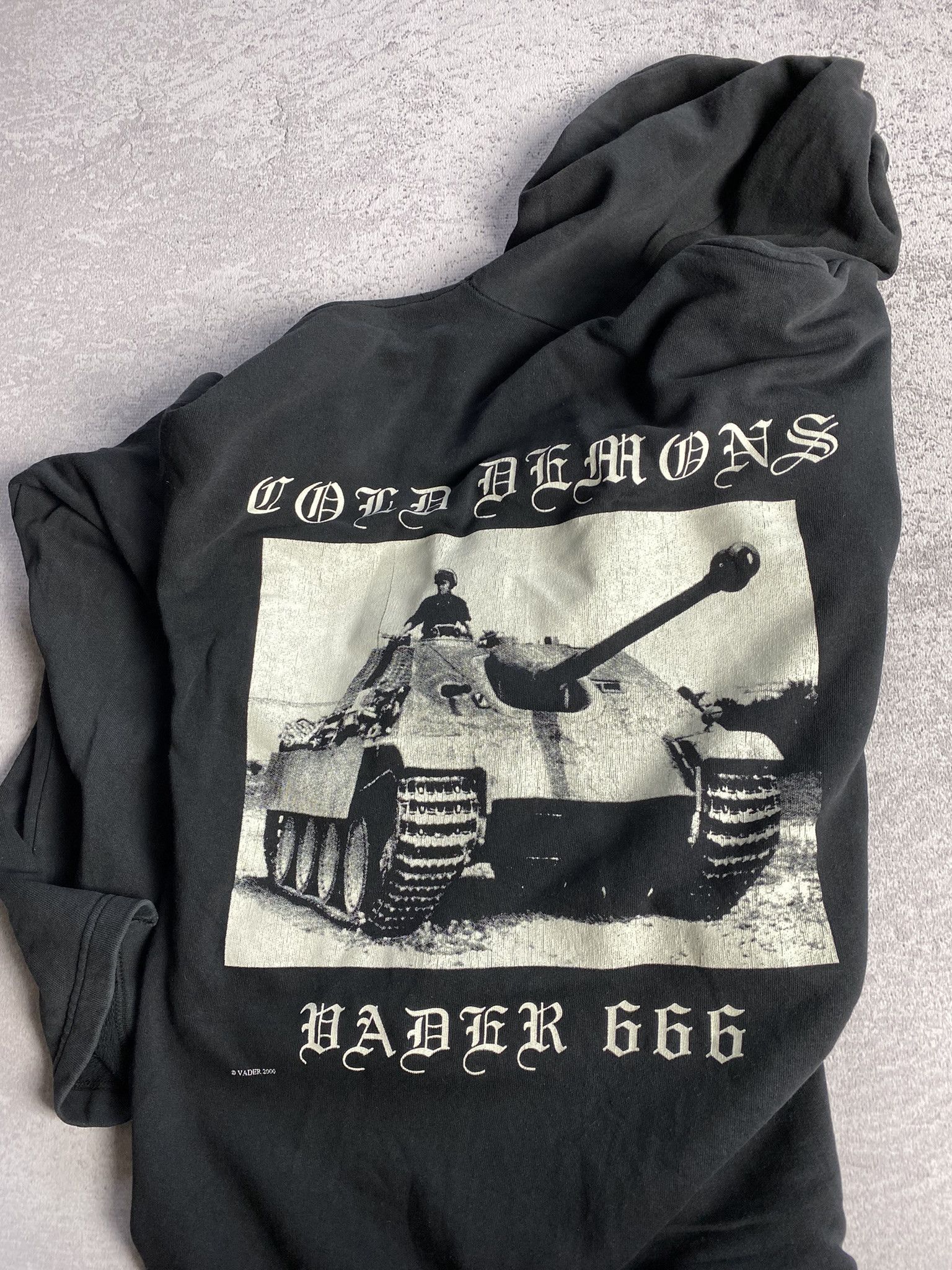 Band Tees × Vintage Rare Vintage Hoodie Vader 2000 00s metal band tee Size US L / EU 52-54 / 3 - 2 Thumbnail